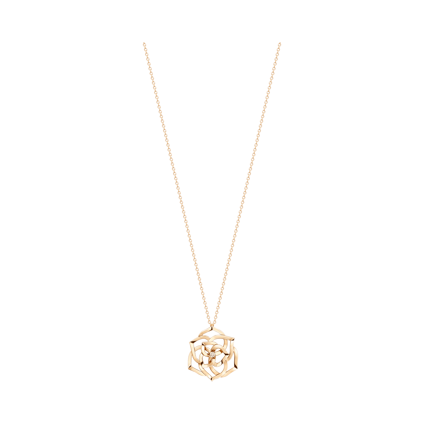 Rose gold Diamond Pendant G33U0970 - Piaget Luxury Jewelry Online