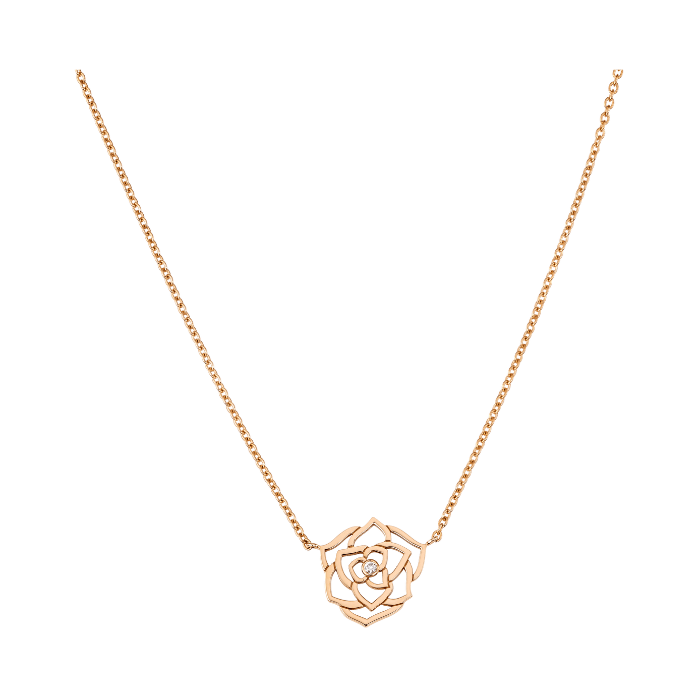 Rose gold Diamond Pendant - Piaget 