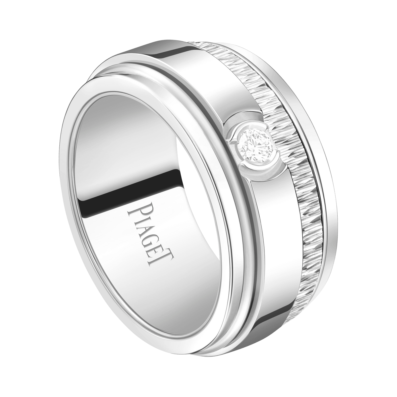 Vechter Waar armoede White Gold Diamond Ring - Piaget Luxury Jewelry G34P8N00