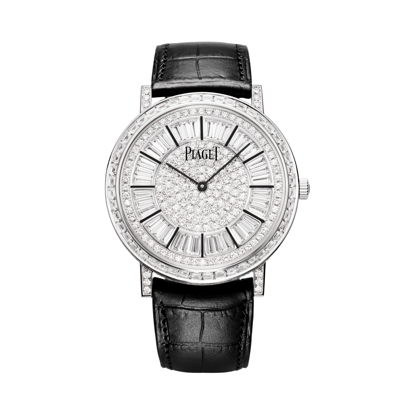 piaget white gold diamond watch