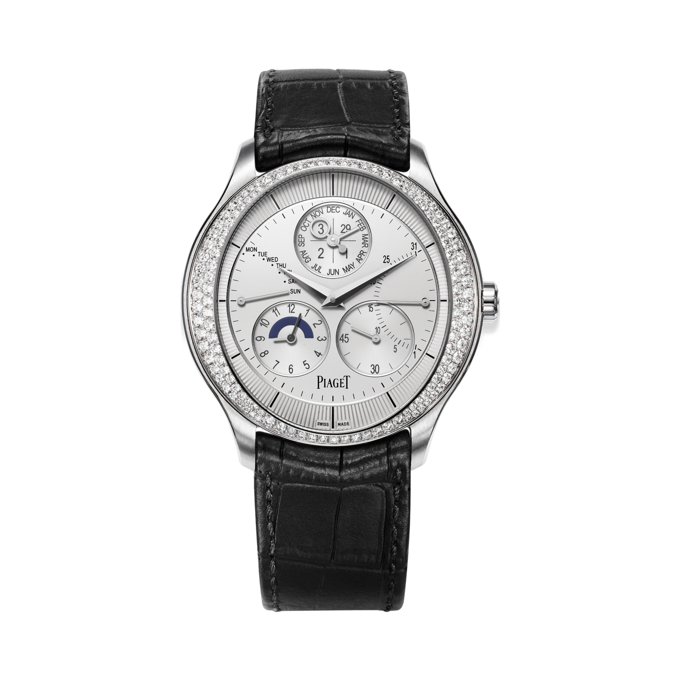 Uhr mit Ewigem Kalender - Piaget Luxus-Herrenuhr G0A40019