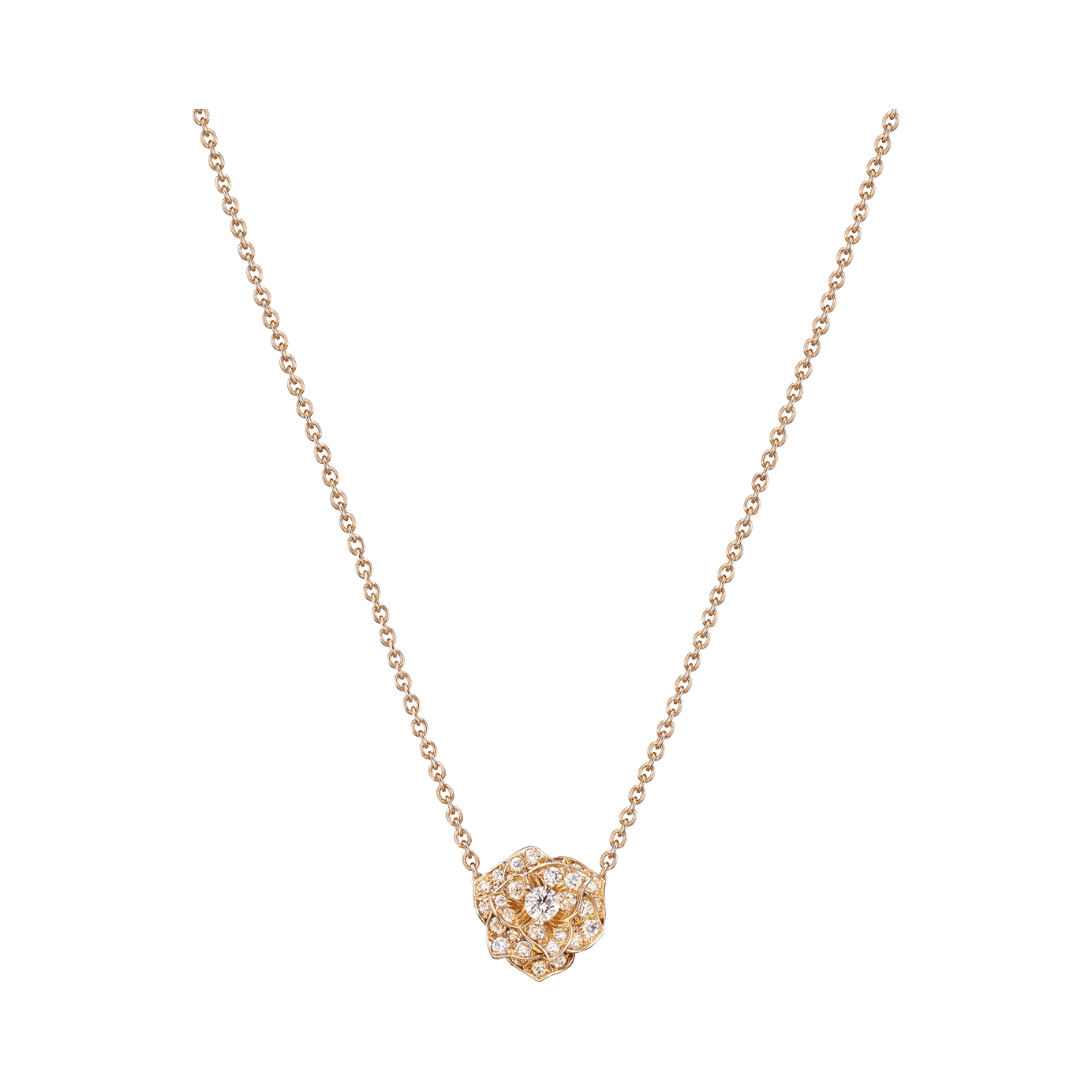 Rose gold Diamond Pendant - Piaget 