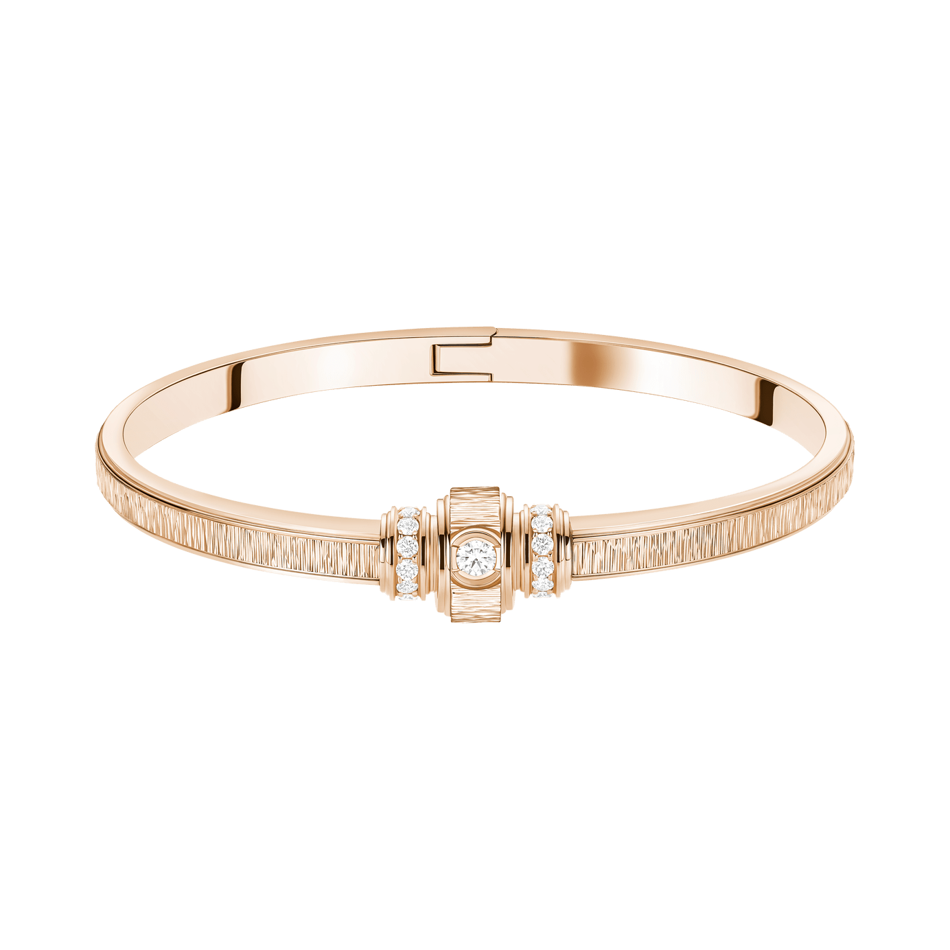 Diamond Bangle 18k Rose Gold