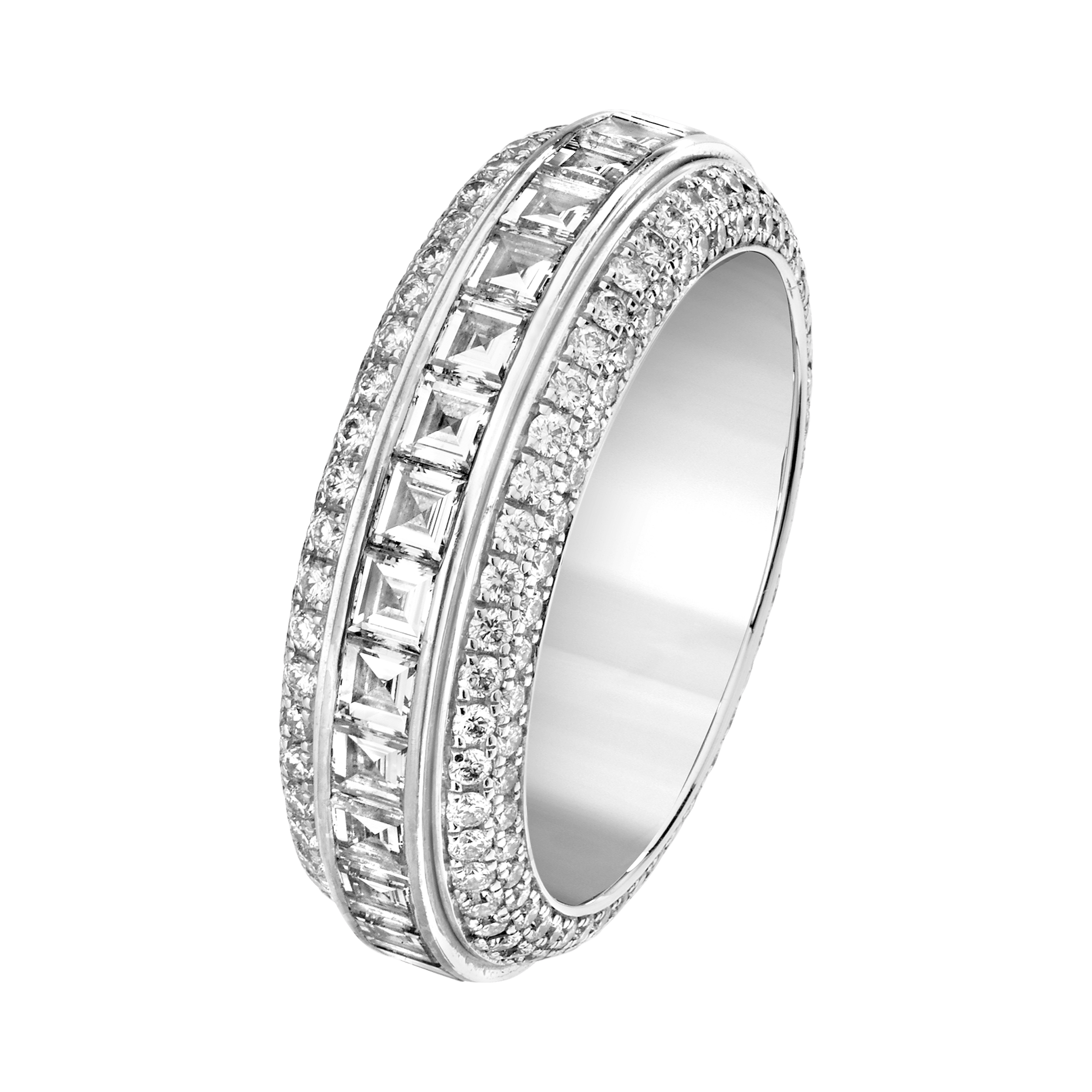 White Gold Diamond Wedding Ring G34A7400 Piaget Wedding Jewelry Online