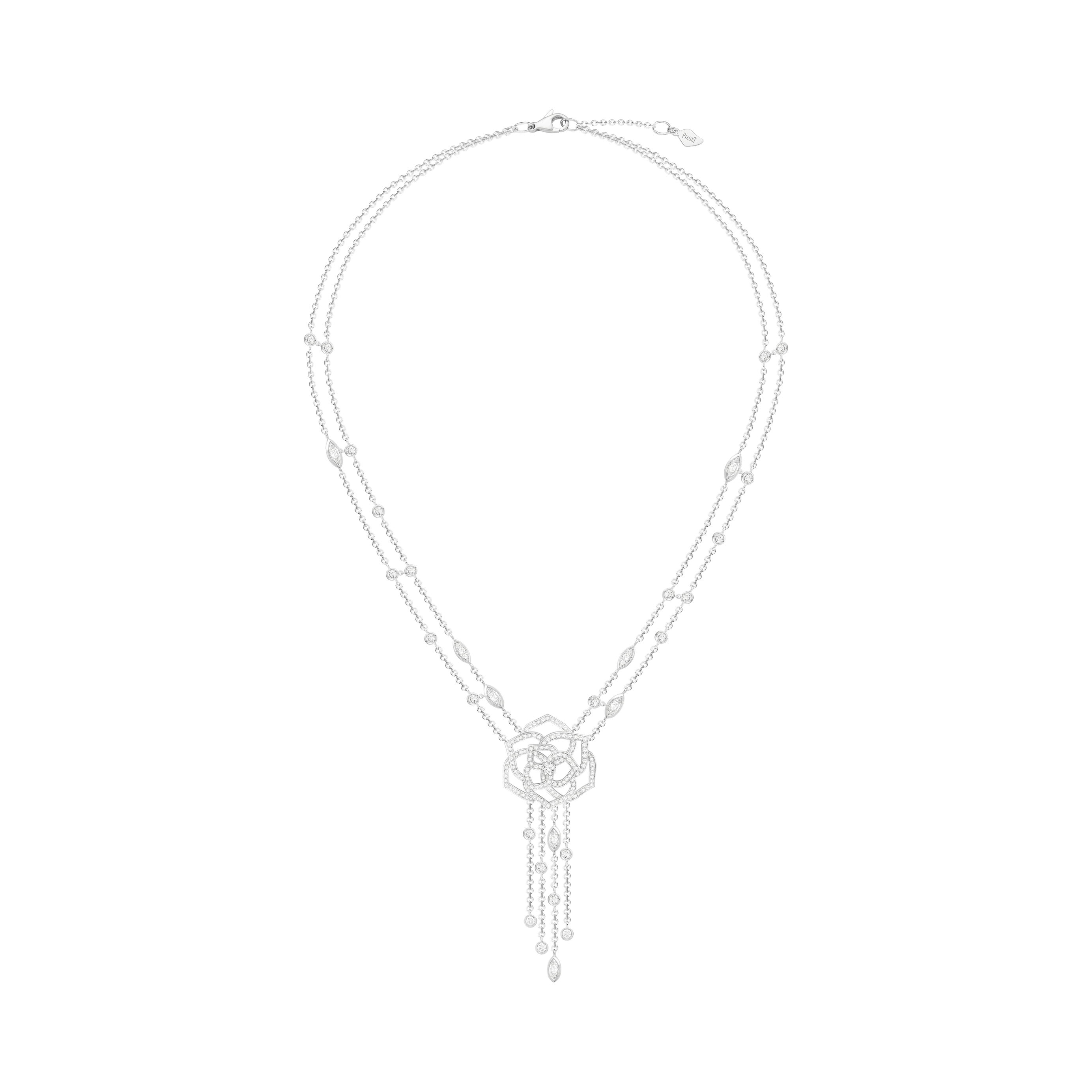 Piaget White Gold Diamond Necklace G37UB100