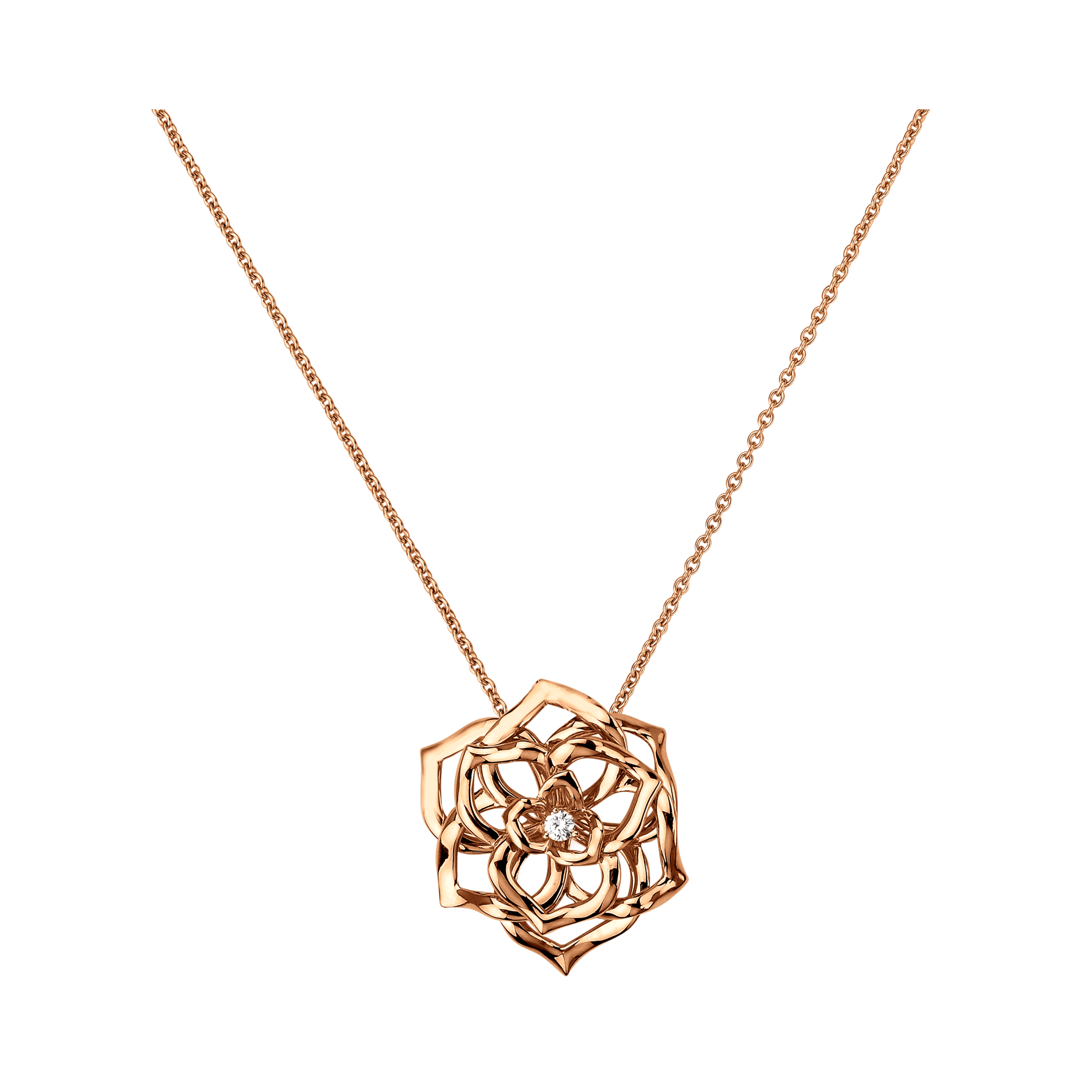 Rose gold Diamond Pendant G33U0070 Piaget Luxury Jewelry Online