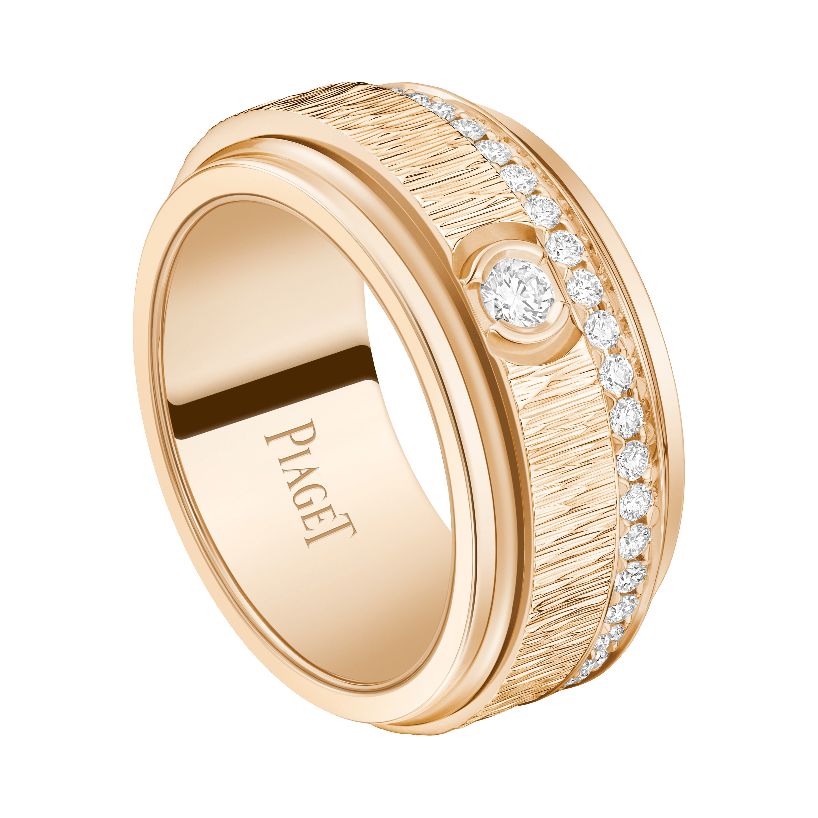 Piaget Rose Gold Diamond Ring G34P1O00