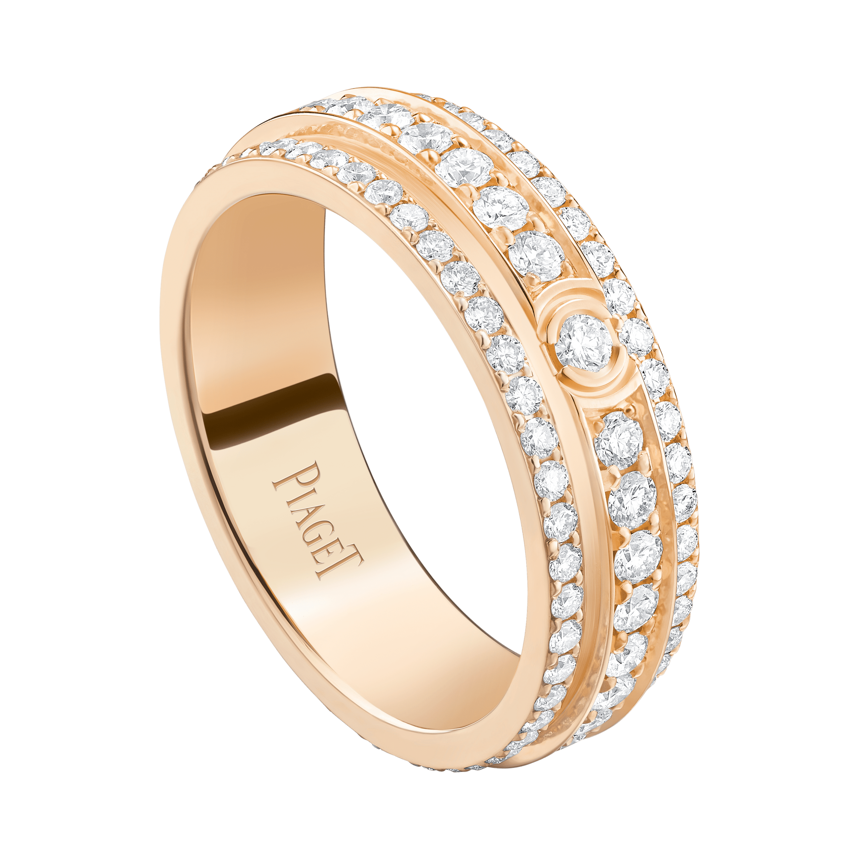 Piaget Rose Gold Diamond Ring G34P4L00