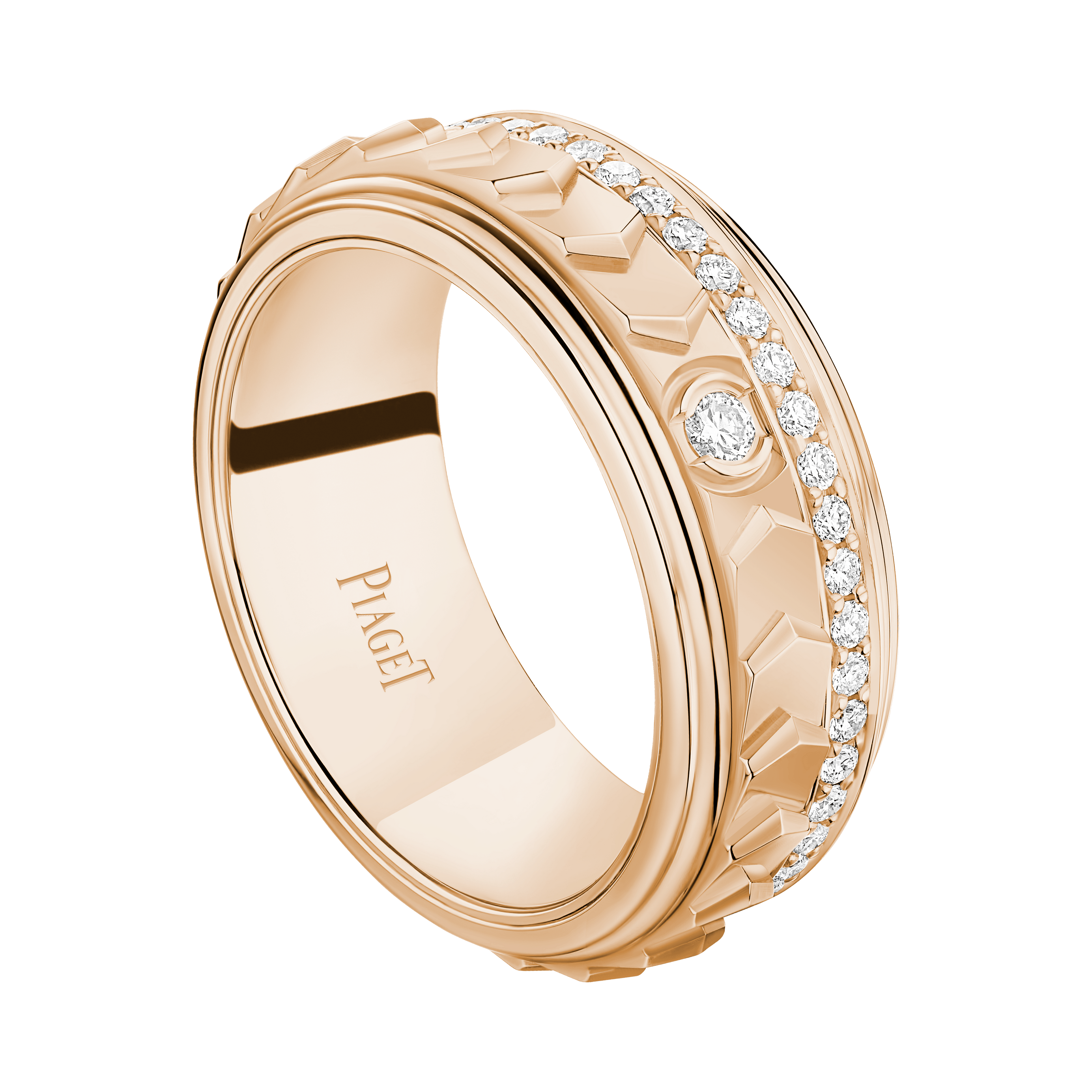 Piaget Rose Gold Diamond Ring G34P7H00