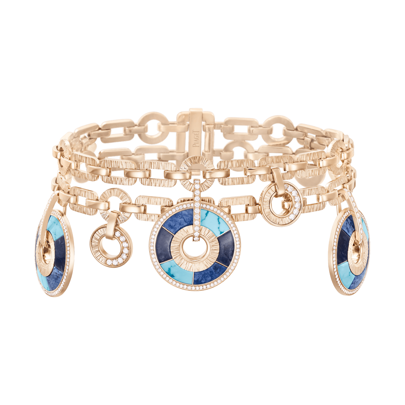 Piaget Rose Gold Precious and Fine Stone Bracelet G36PP600