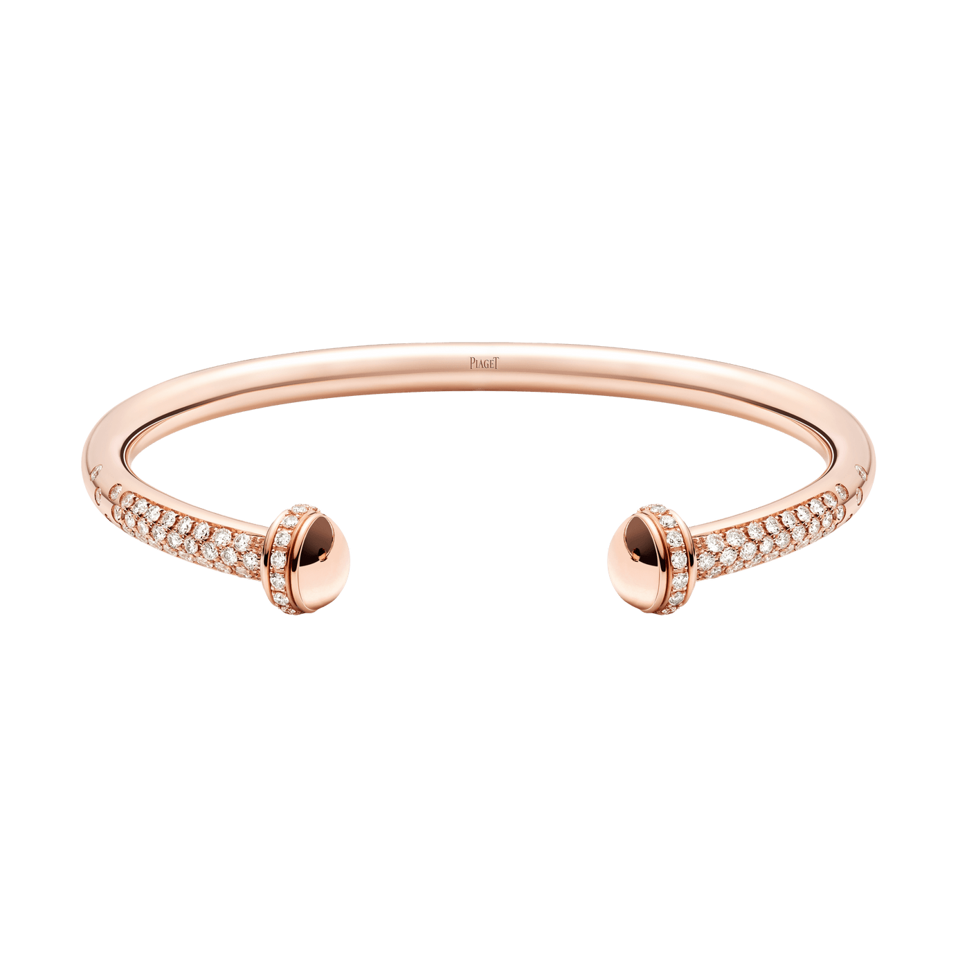 Possession open bangle bracelet