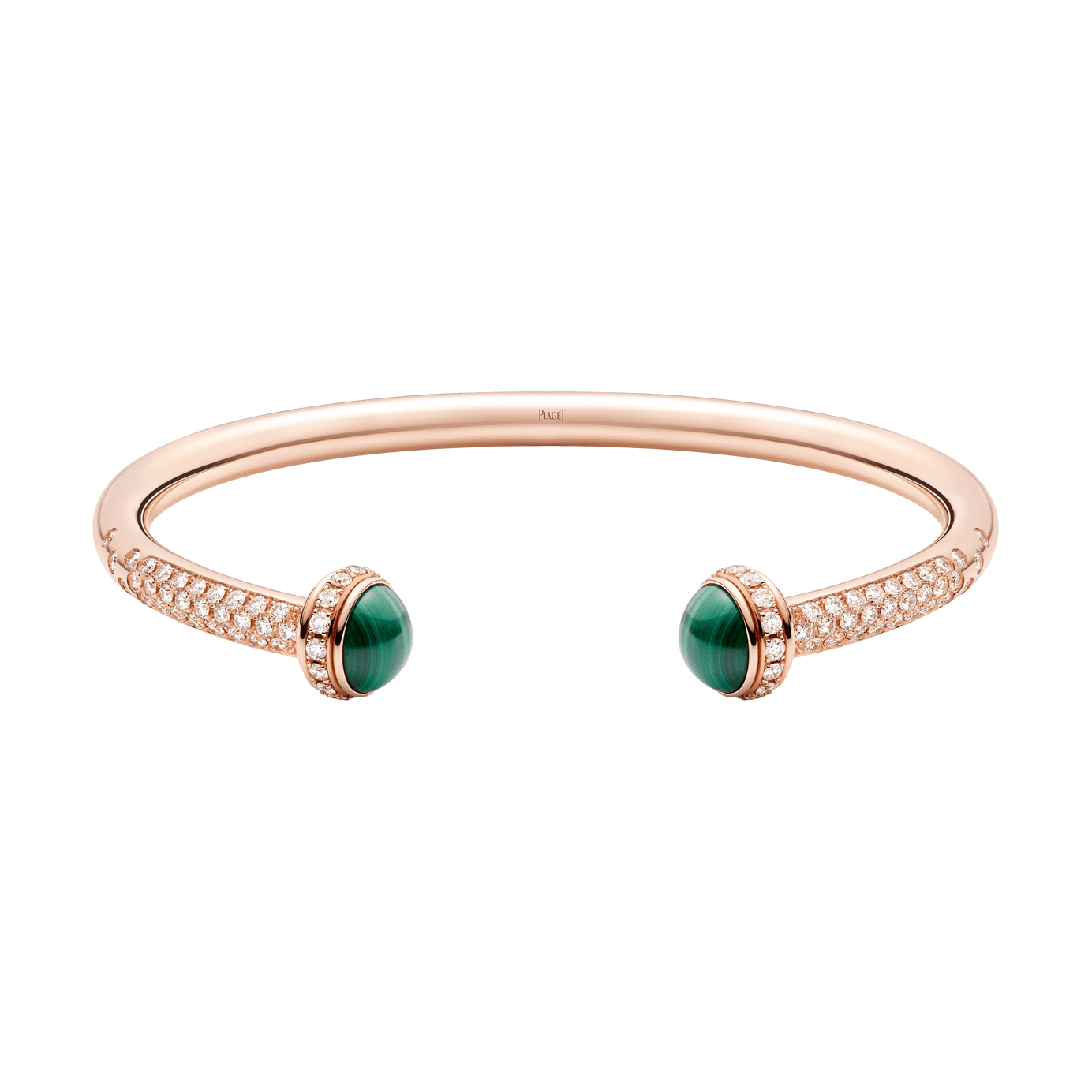 Possession open bangle bracelet