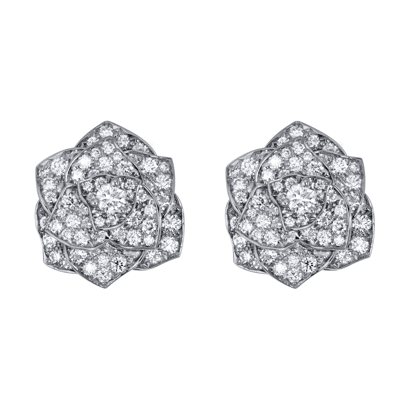 Piaget Rose earrings