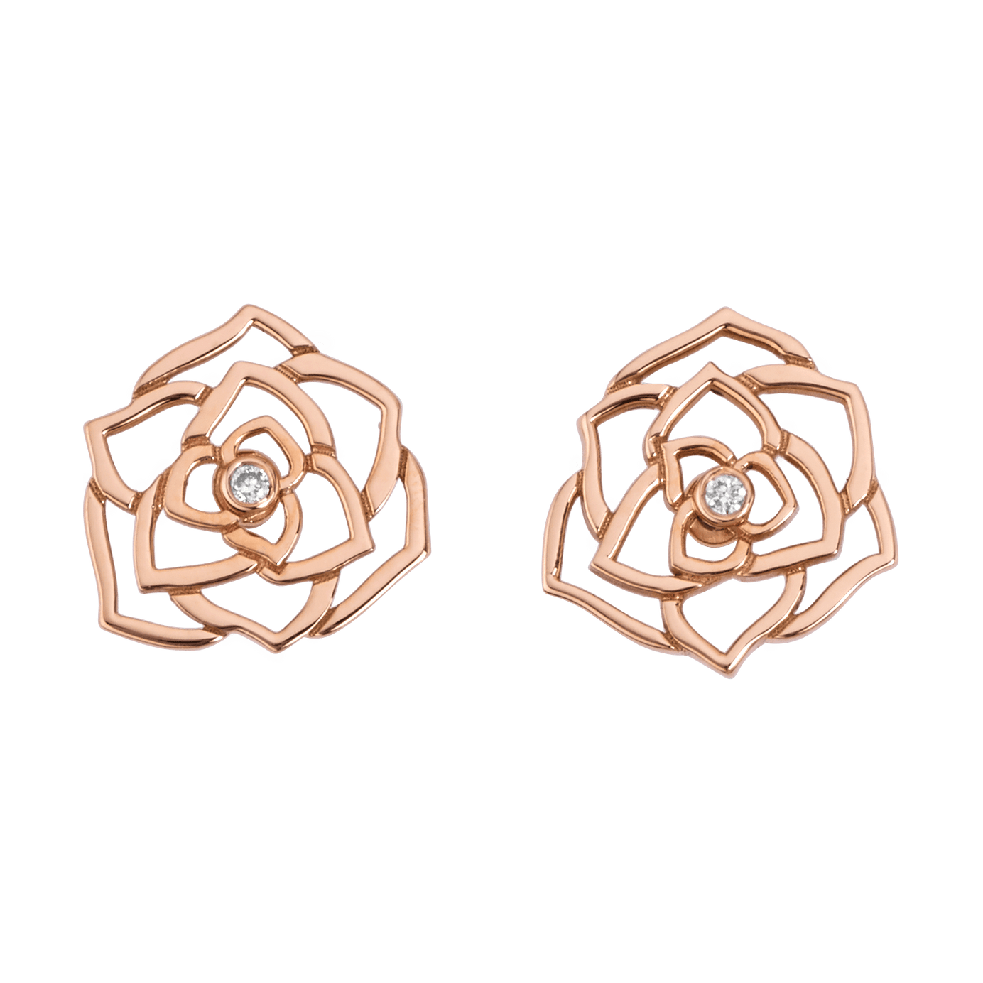 Piaget Rose earrings