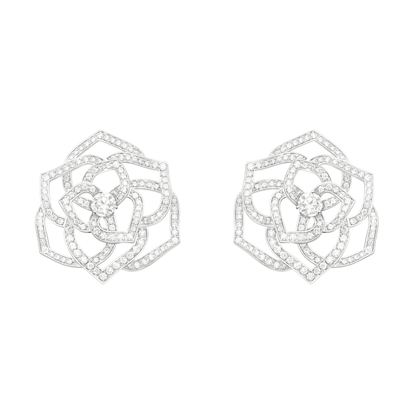 Piaget Rose earrings