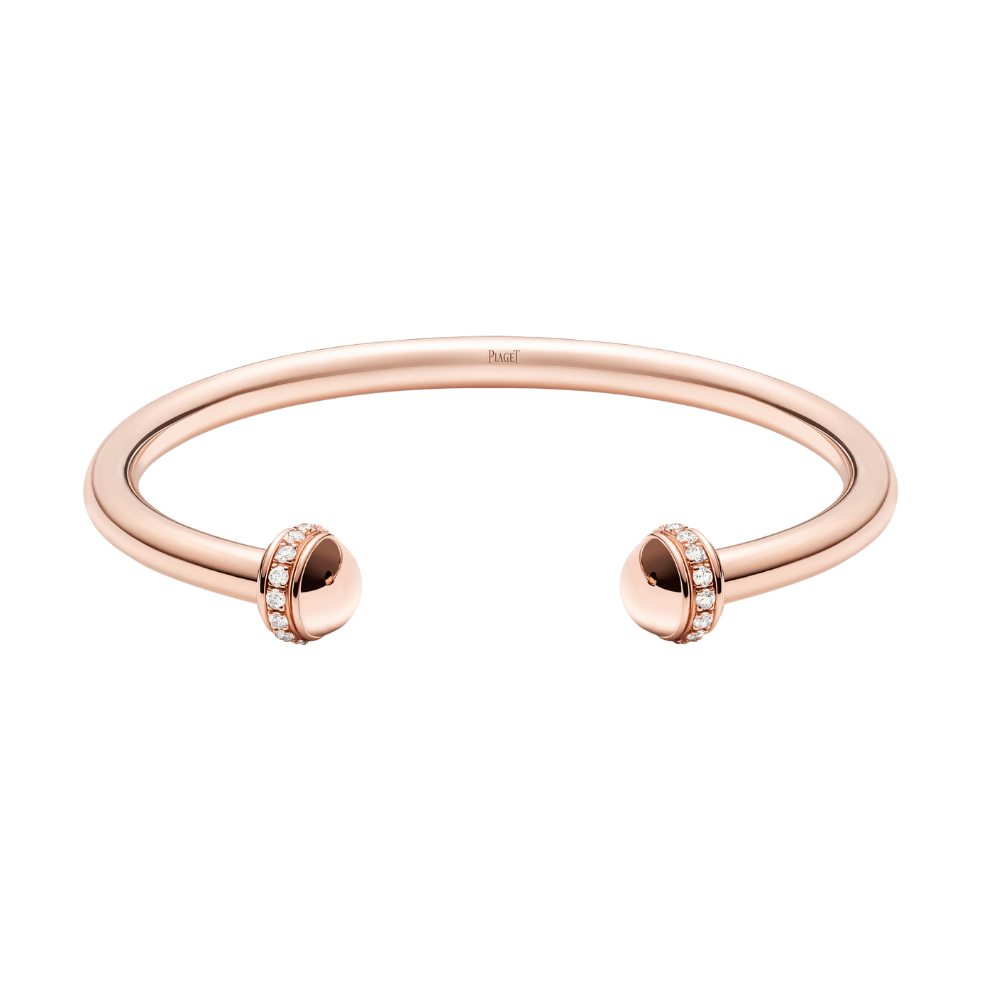Possession open bangle bracelet