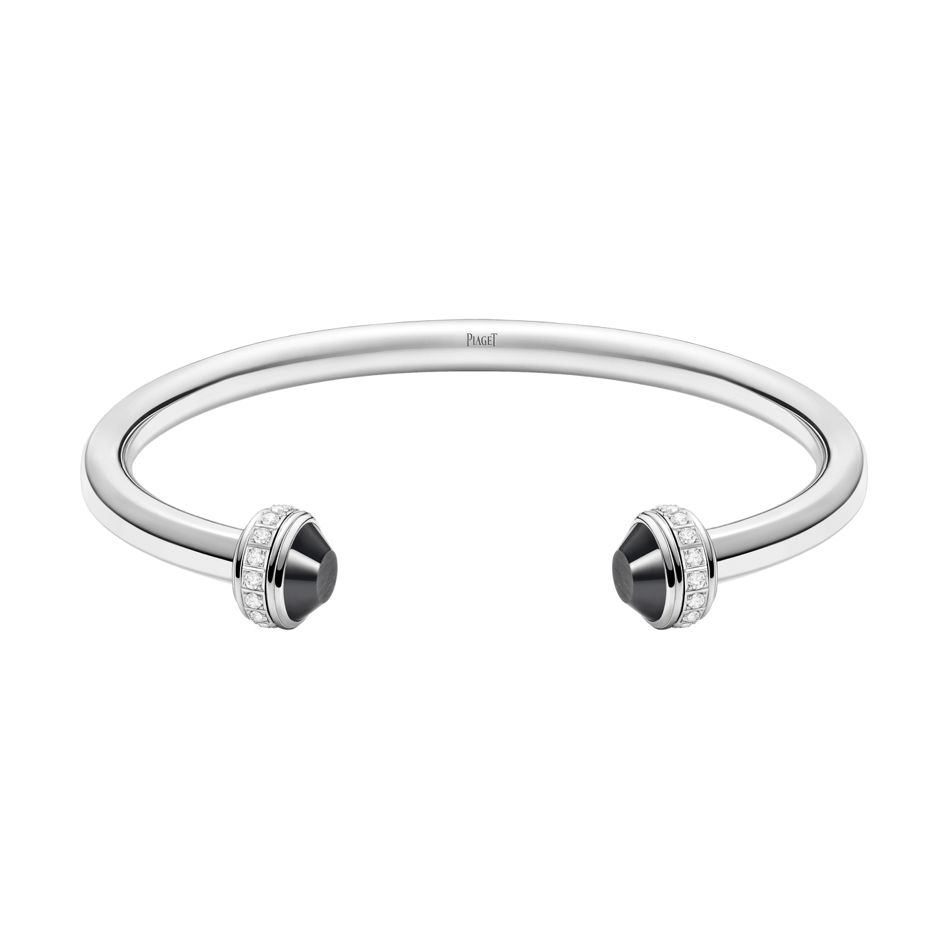 Possession open bangle bracelet
