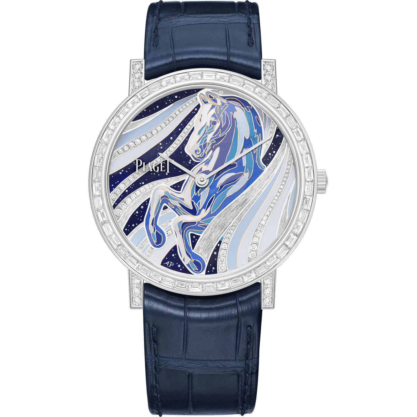 機械式ホワイトゴールド製ダイヤモンド薄型ウォッチ - ピアジェ G0A50545