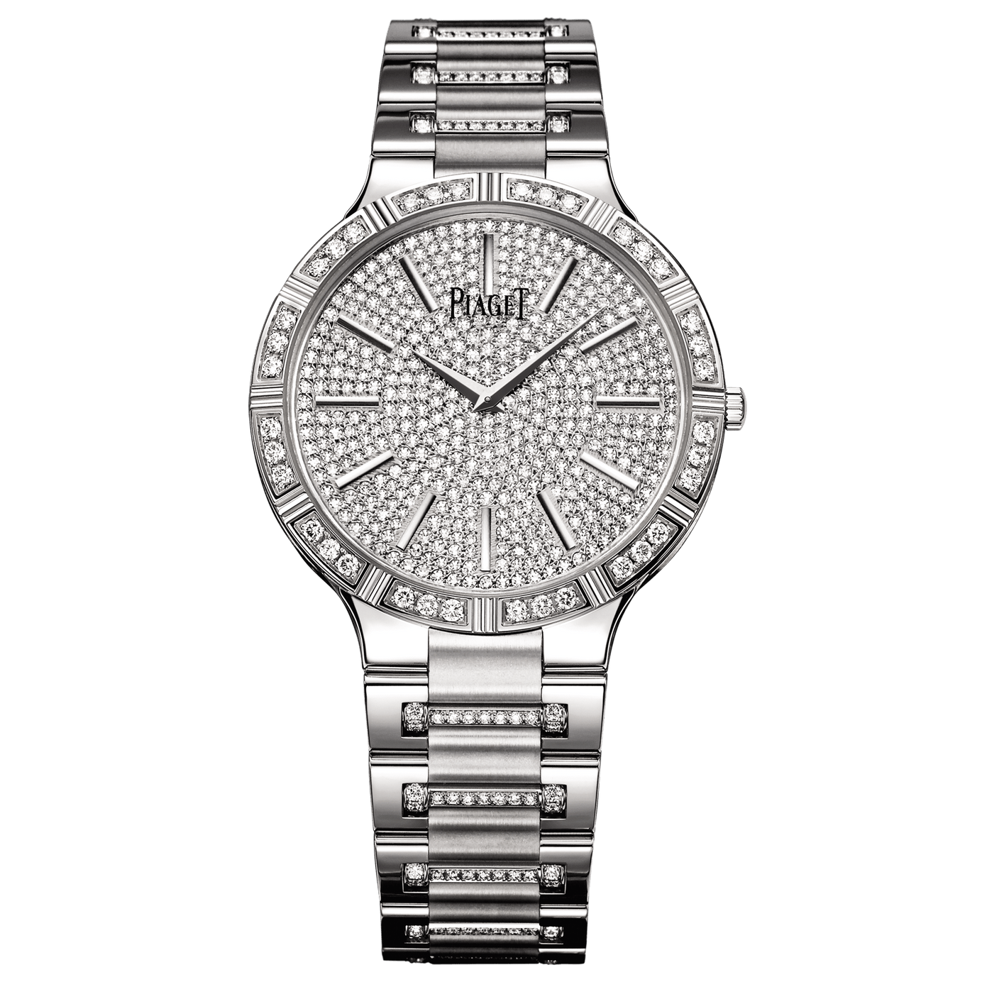 ダイヤモンド付き機械式ウォッチ - ピアジェの男性用高級時計 G0A34054