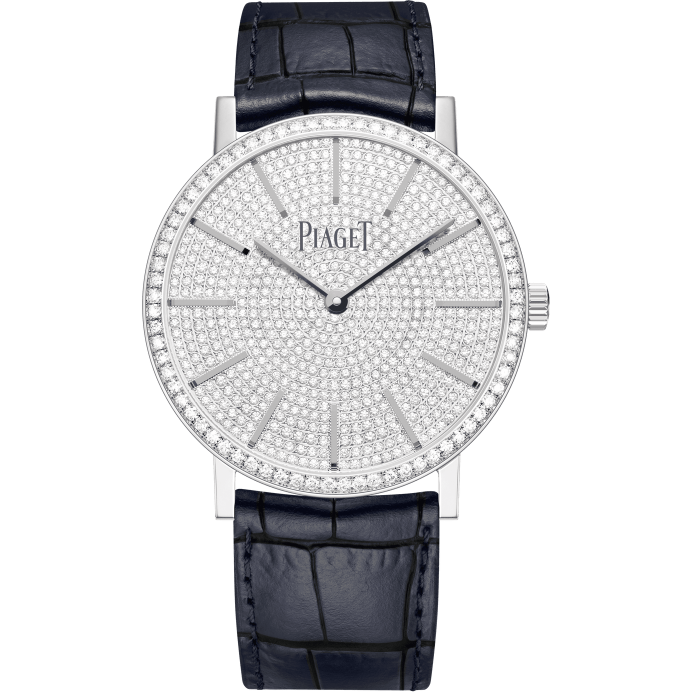 Piaget White Gold Diamond Ultra Thin Watch G0A45404