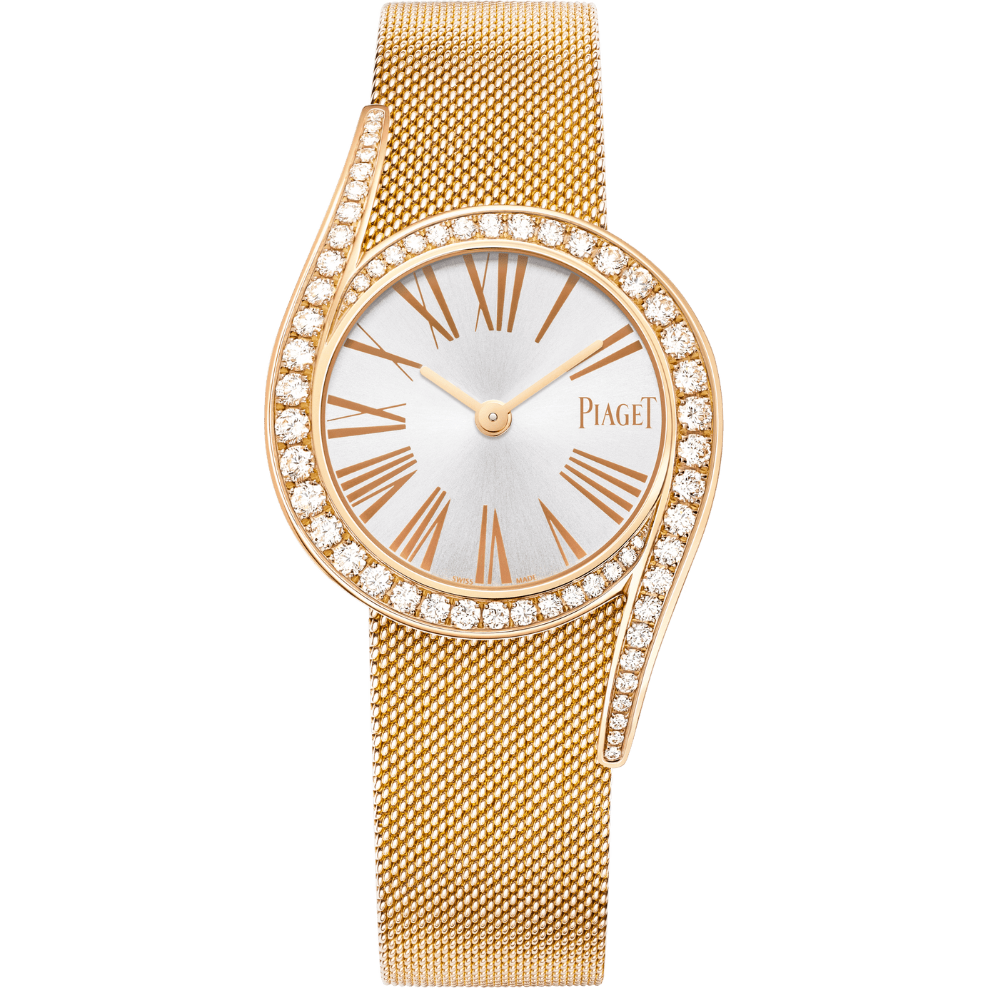 特別☆美品☆ ピアジェ PIAGET 腕時計 レディース 750WG 丸 ダイヤ文字盤 手巻 ピアジェ