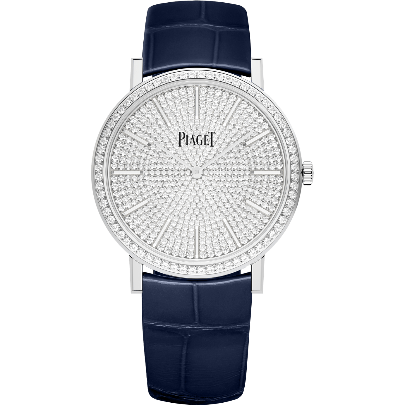 Piaget White Gold Diamond Ultra Thin Watch G0A45408