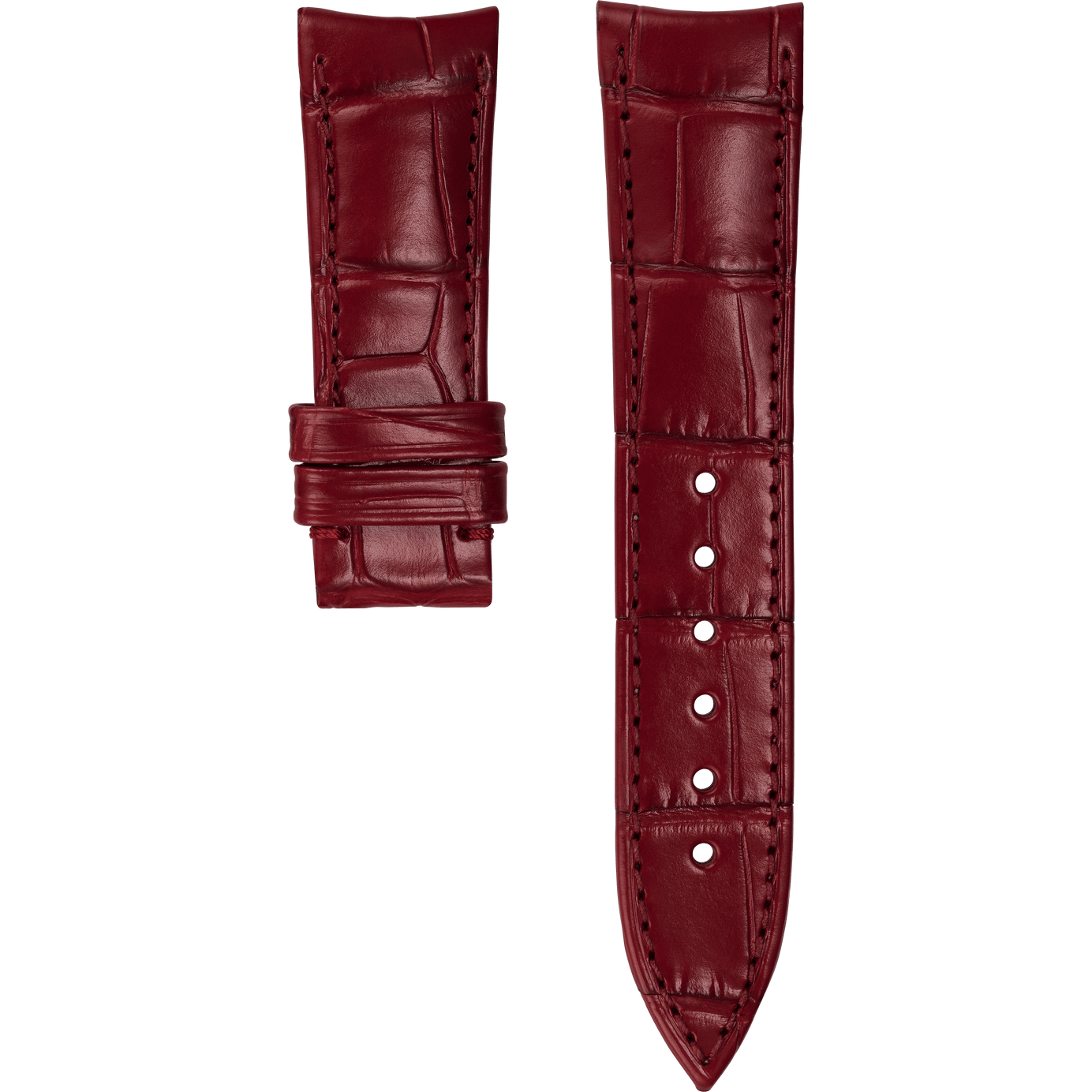 Piaget Polo Red Alligator Strap