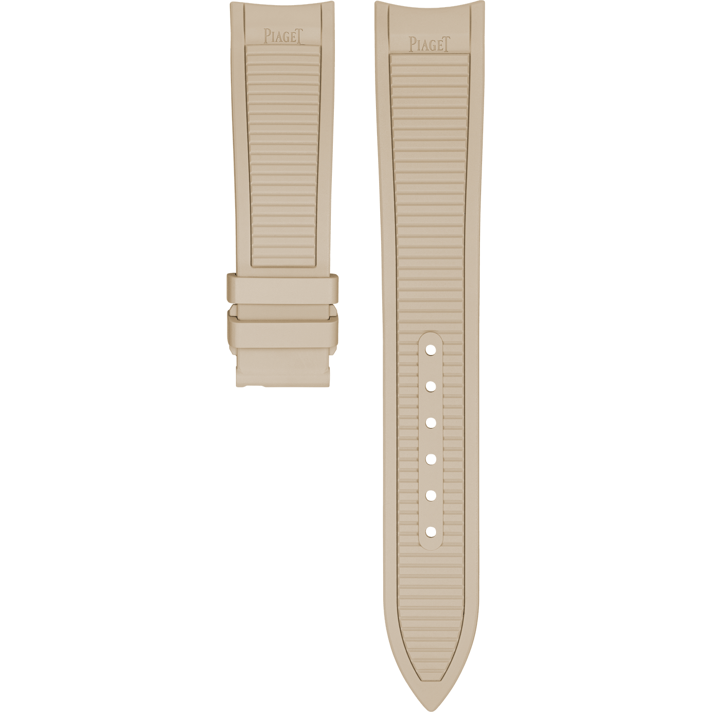 Piaget Polo Beige Rubber Strap