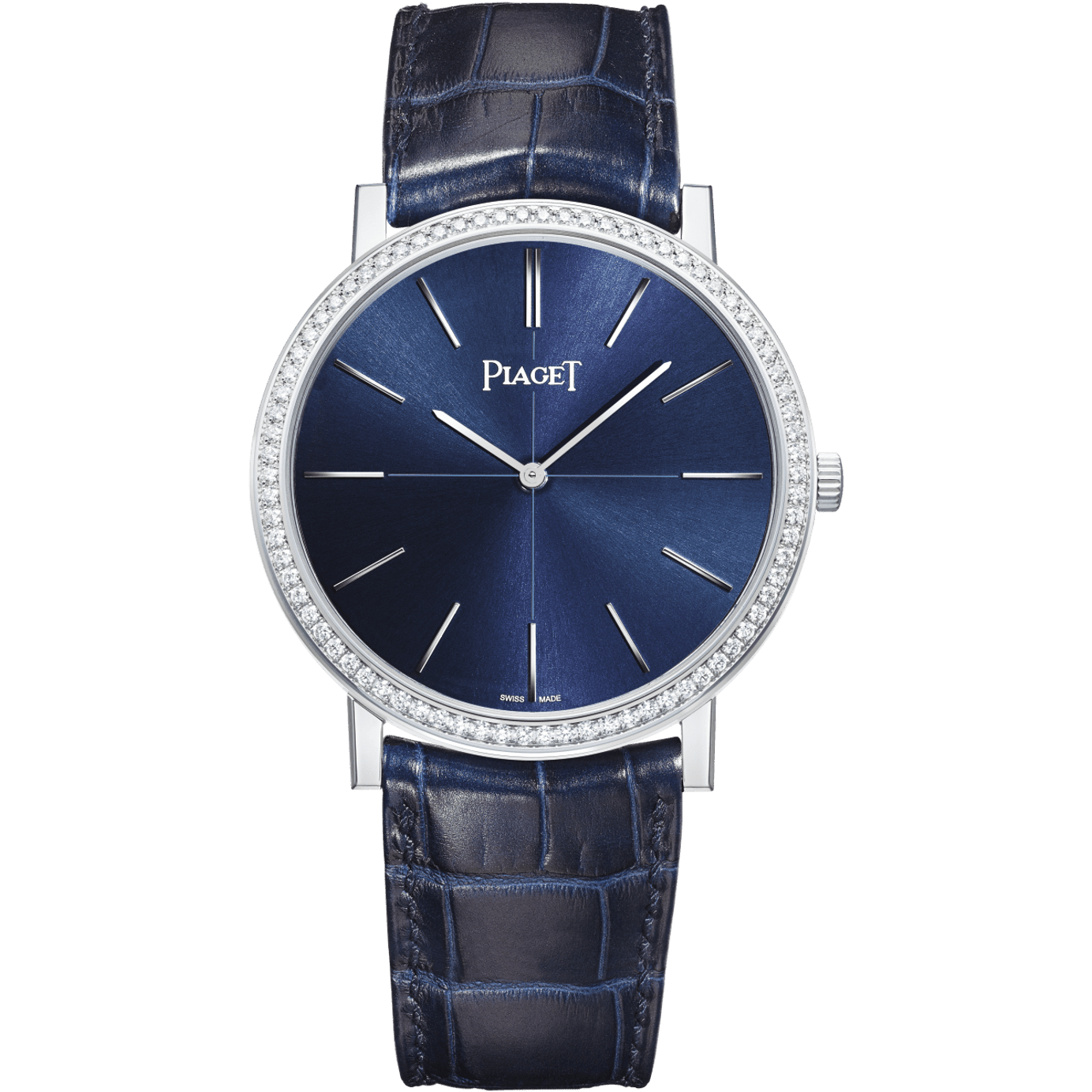 Piaget White Gold Diamond Ultra Thin Mechanical Watch G0A42118