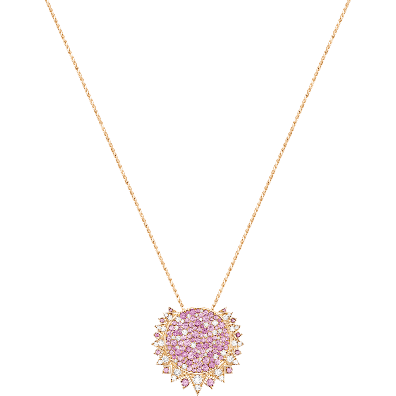 Piaget Rose Diamond Pendant Necklace