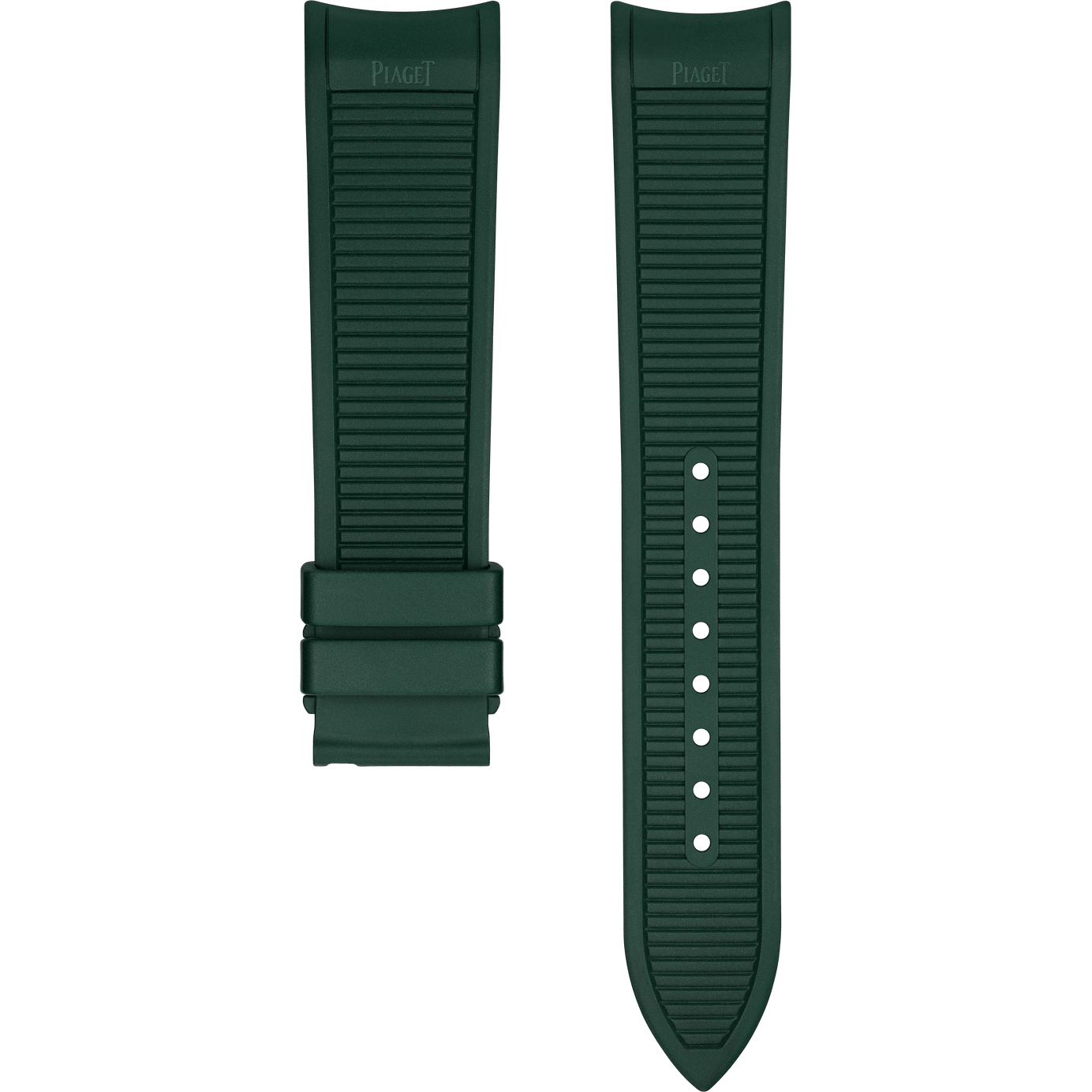 Piaget Polo Green Rubber Strap