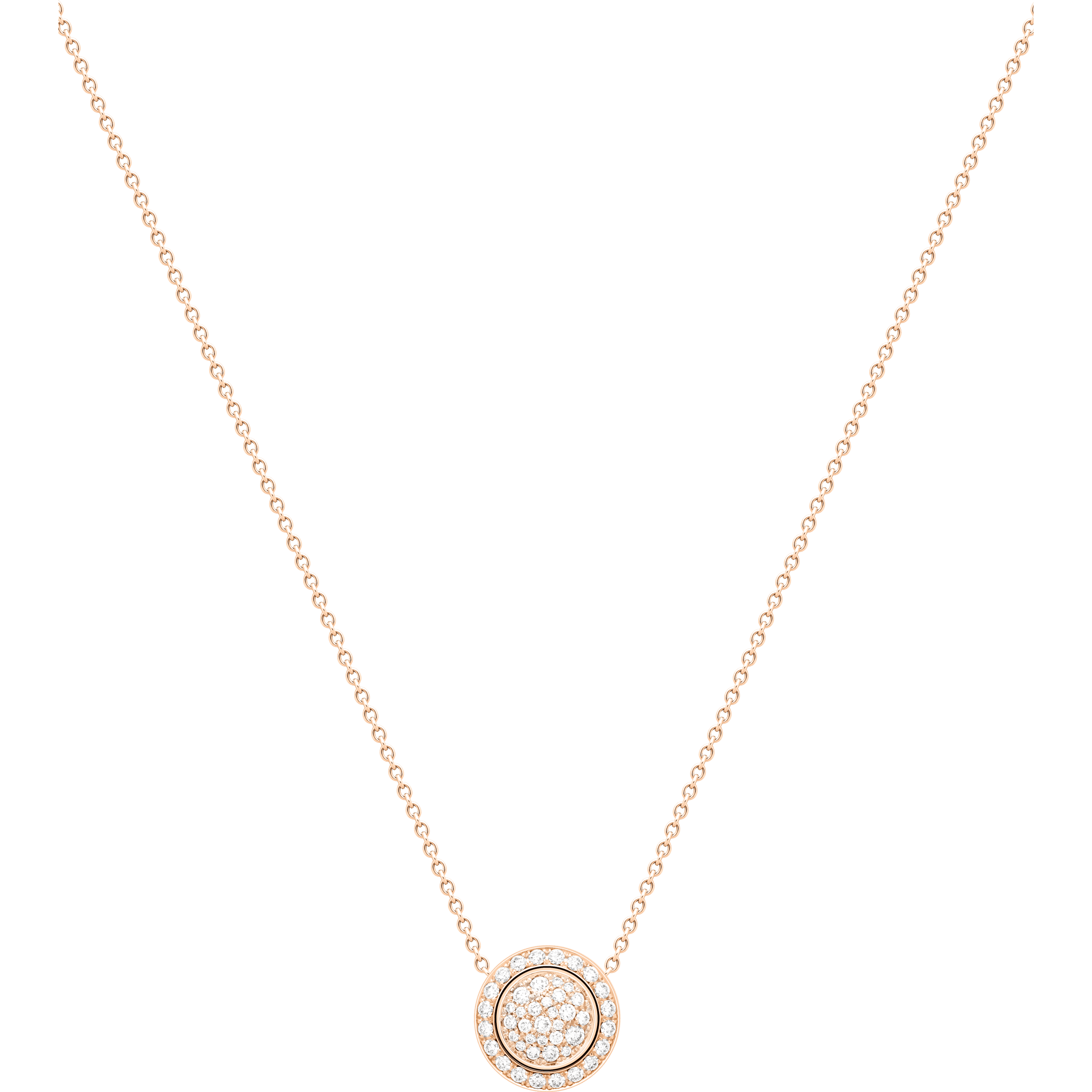 Piaget Rose Gold Diamond Pendant G33PF100