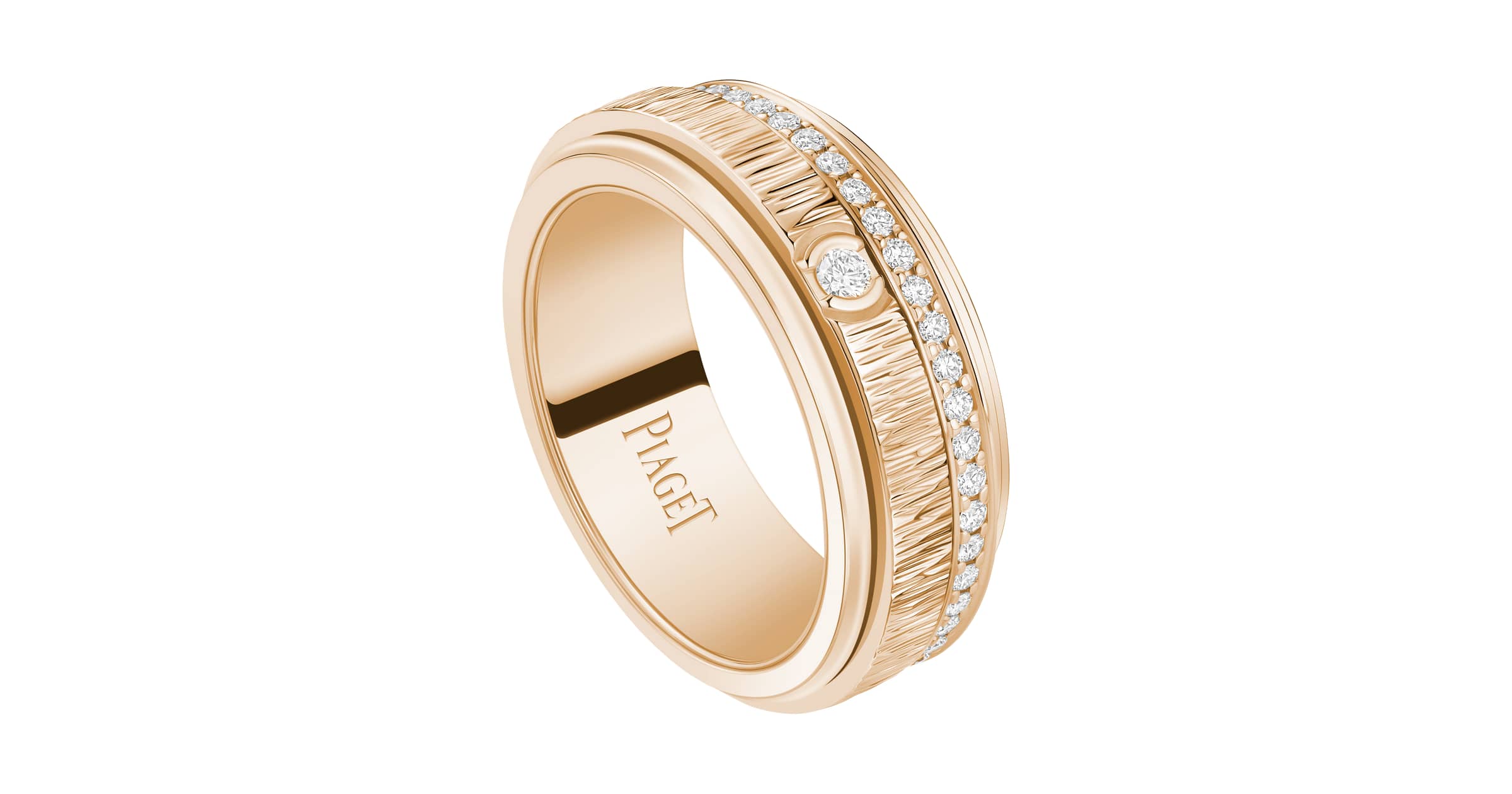 Piaget Rose Gold Diamond Ring G34P3K00