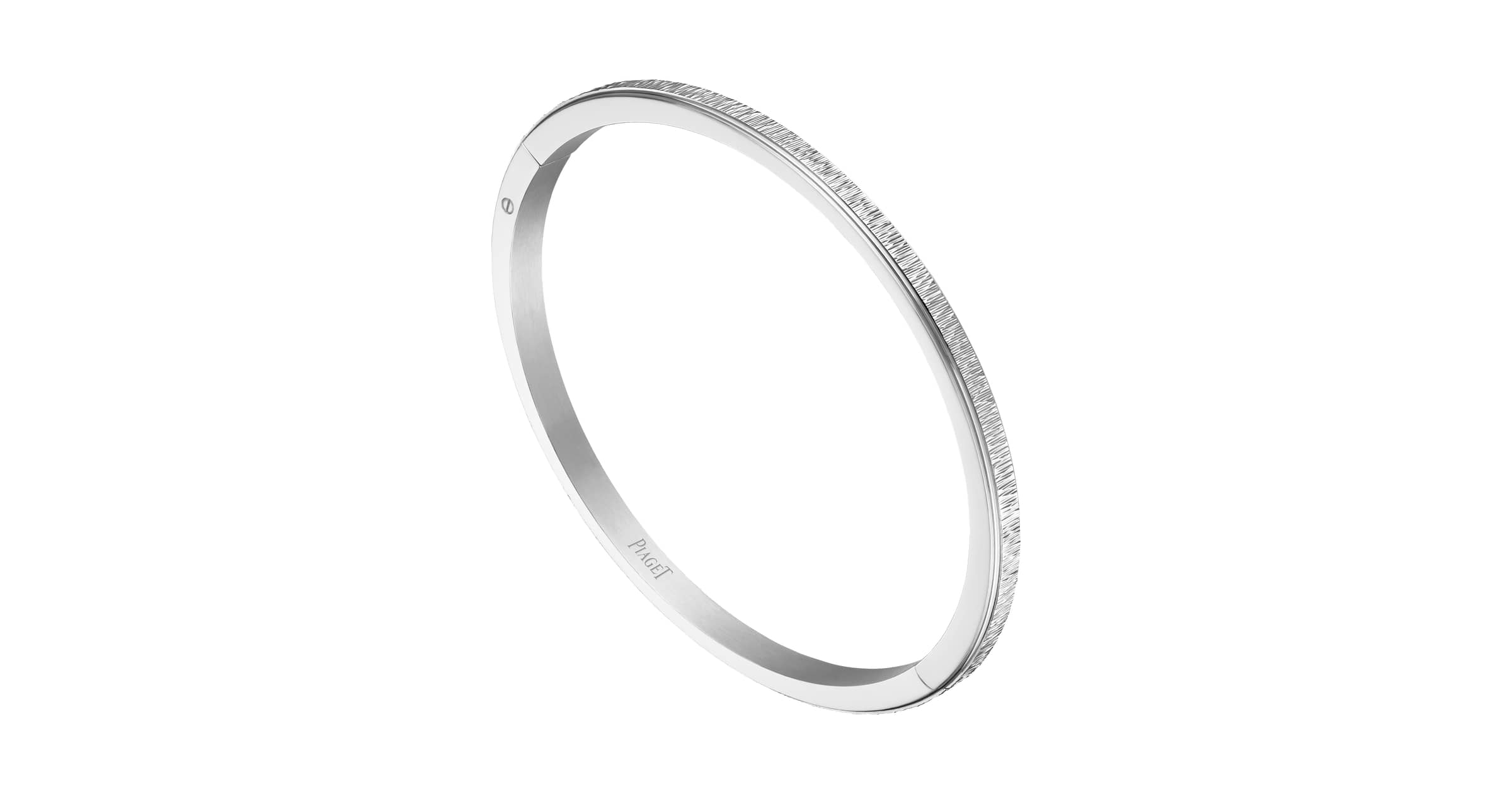 ピアジェ Decor Palace（パレス装飾）ホワイトゴールド製ブレスレット