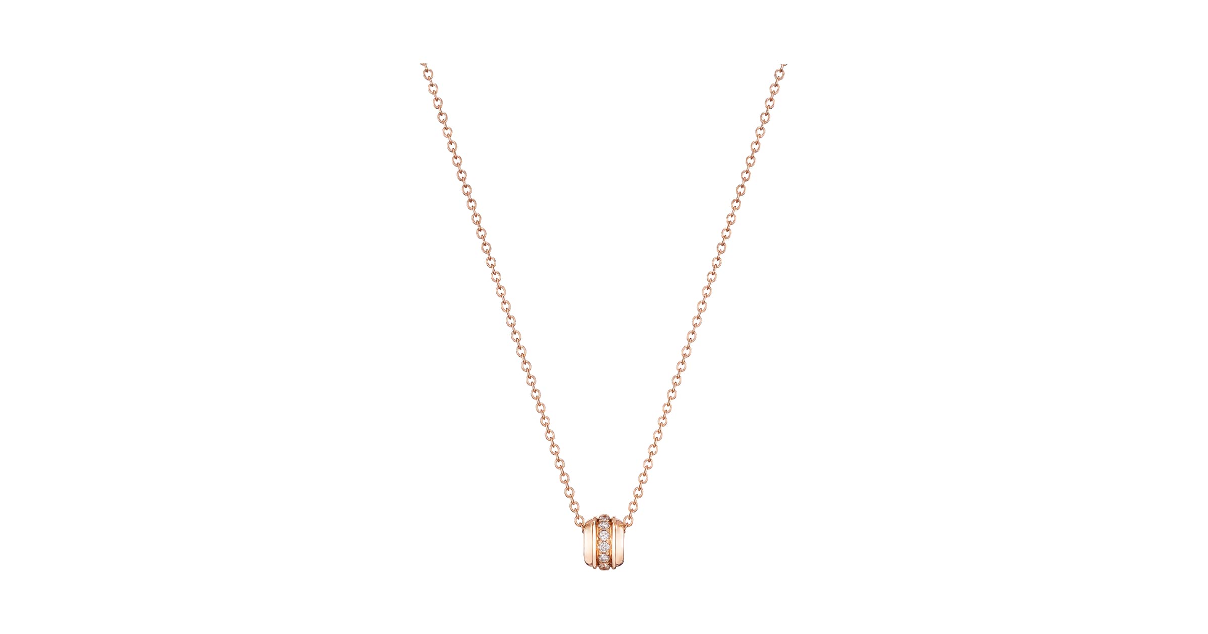 Piaget Rose Gold Diamond Pendant G33P0091