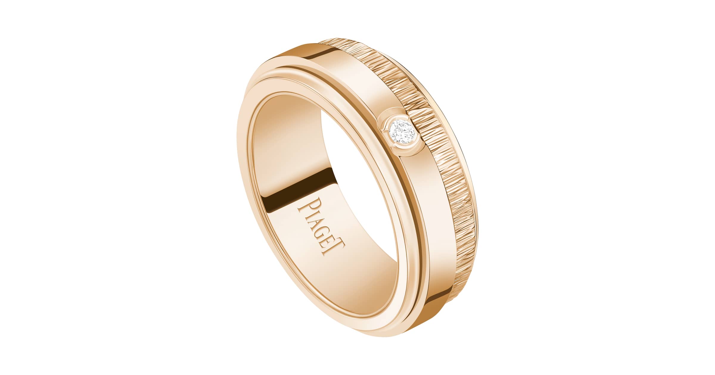 Rose Gold Diamond Ring - Piaget Luxury Jewellery G34P2K00
