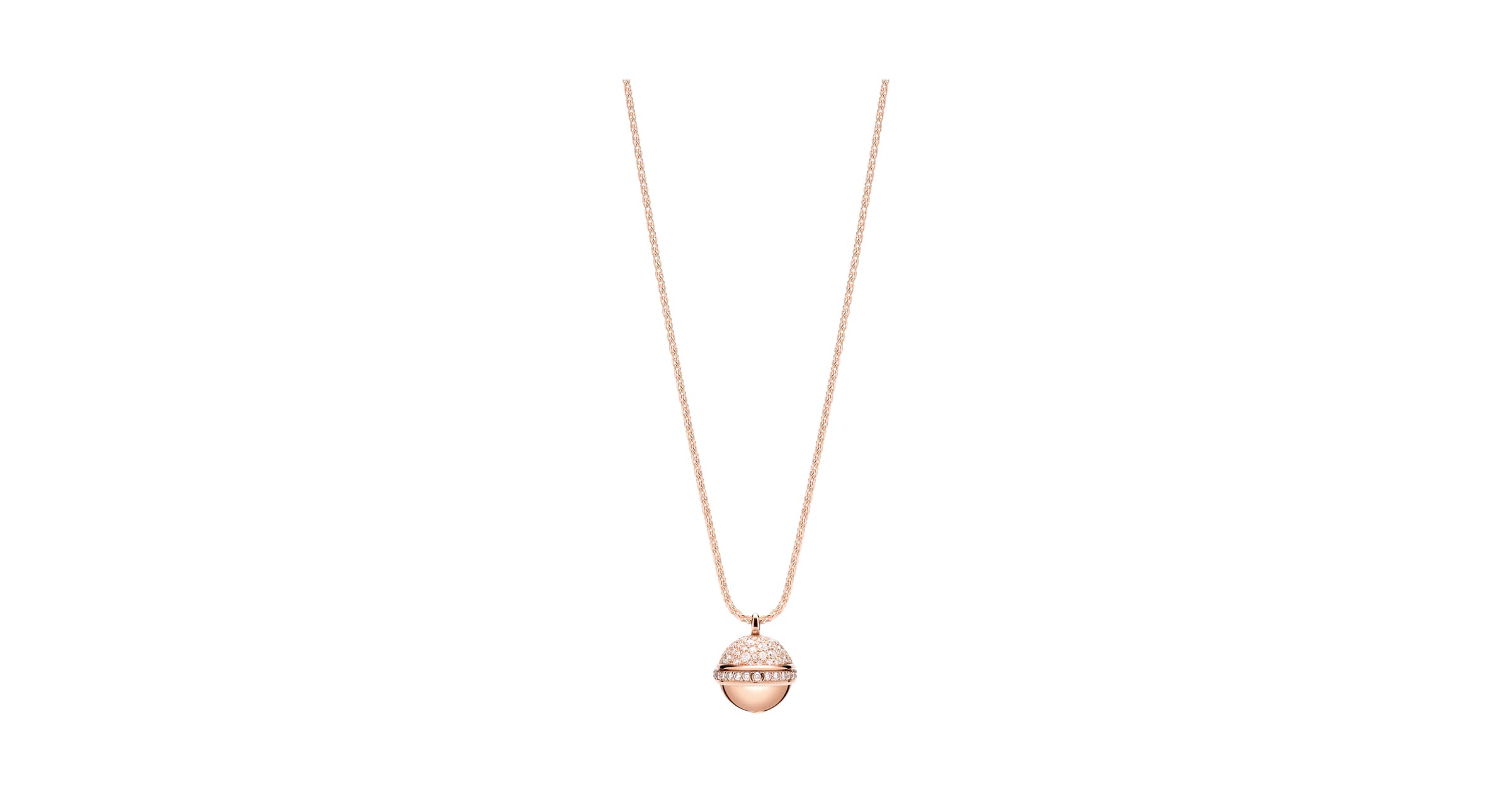 Piaget Rose Gold Diamond Pendant G33PC900