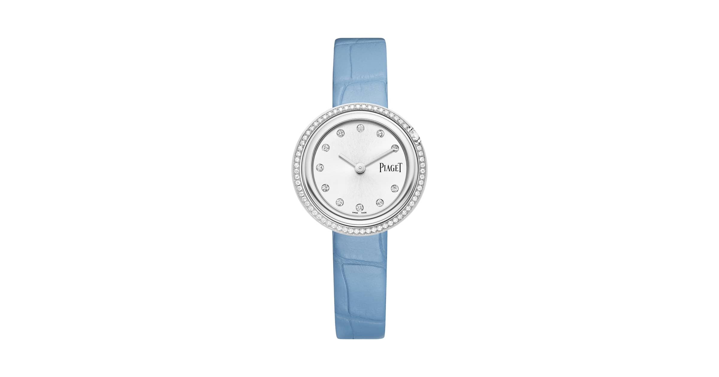 Piaget Steel Diamond Watch G0A48080