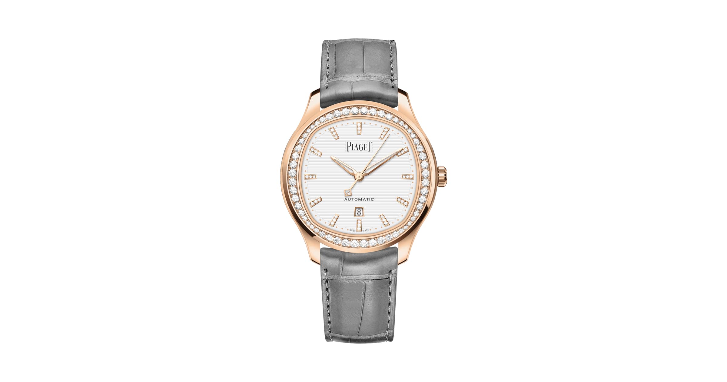 Piaget Automatic Rose Gold Diamond Watch G0A46023