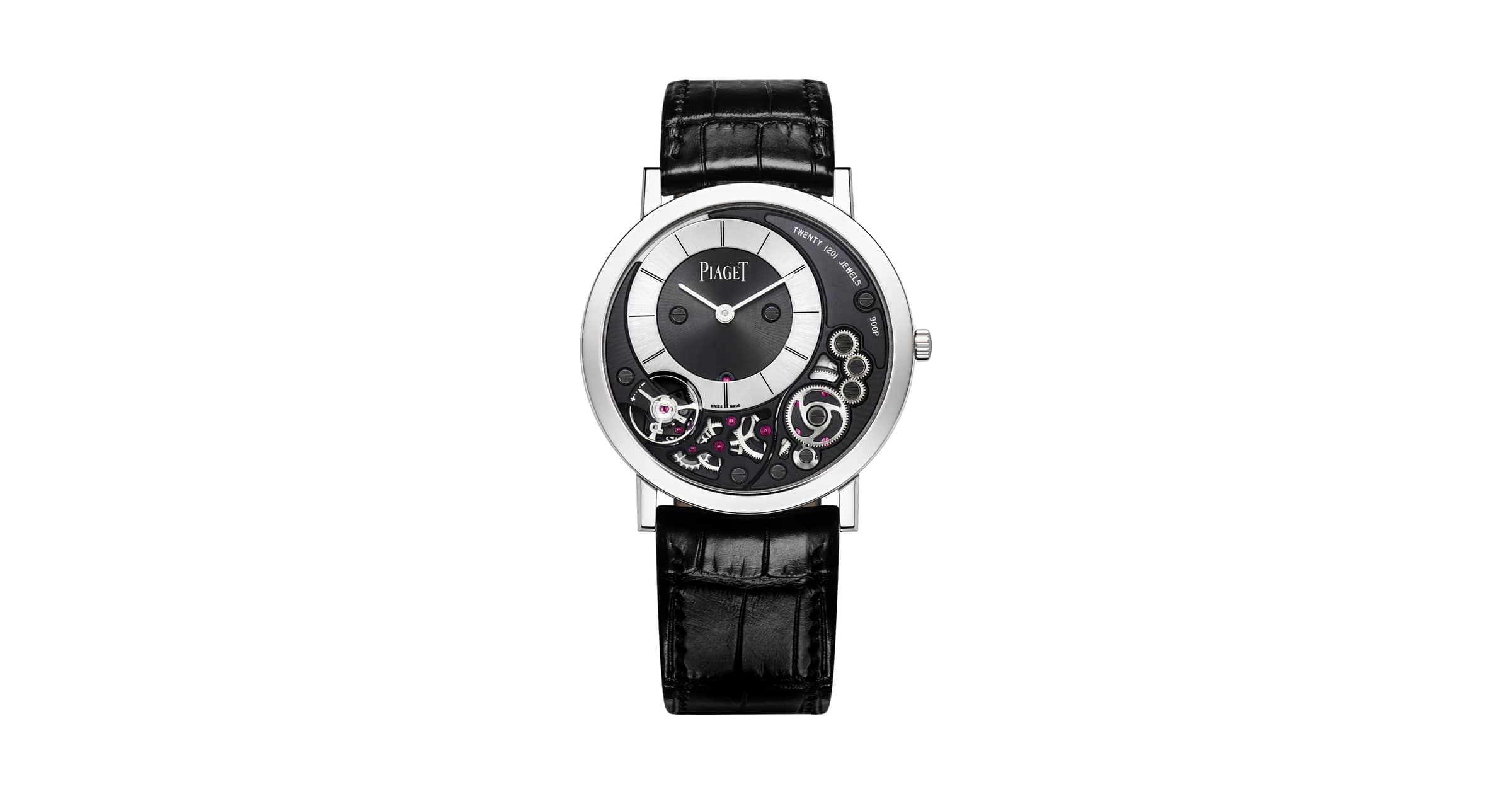 Piaget Montre M canique Extra Plate Or Blanc G0A39111