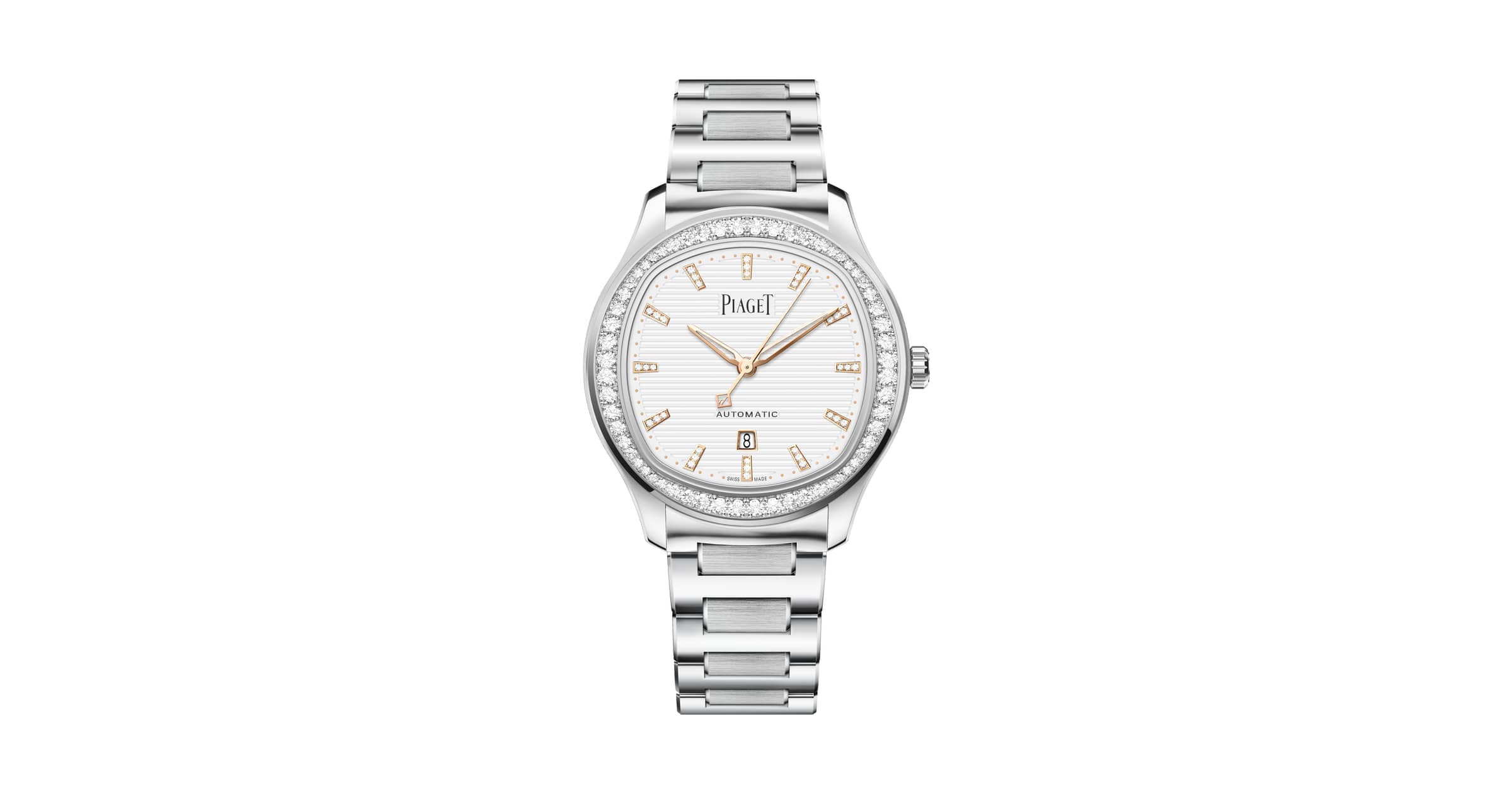 piaget stainless steel watch