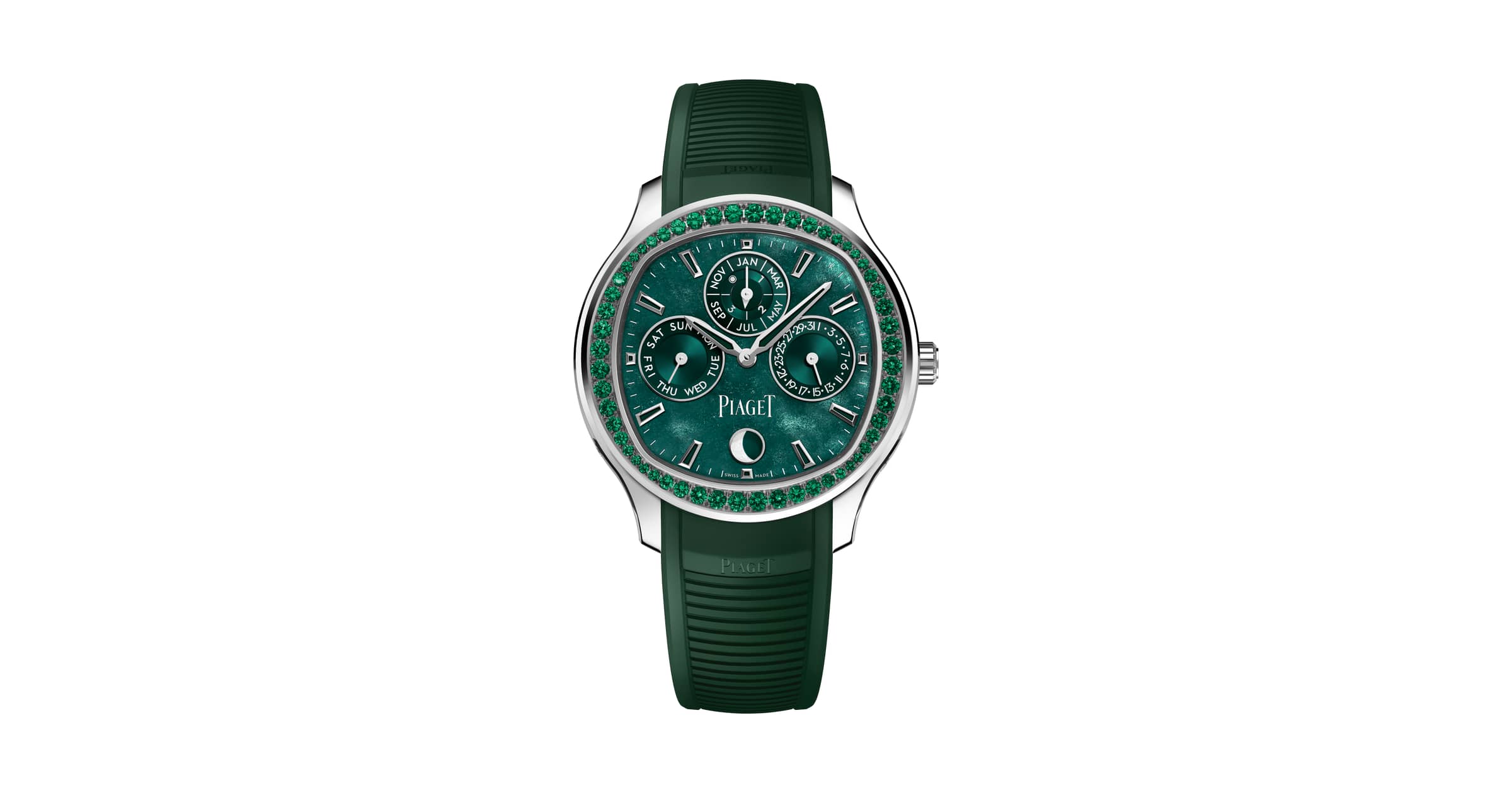 Automatic White Gold Perpetual Calendar Ultra Thin Watch