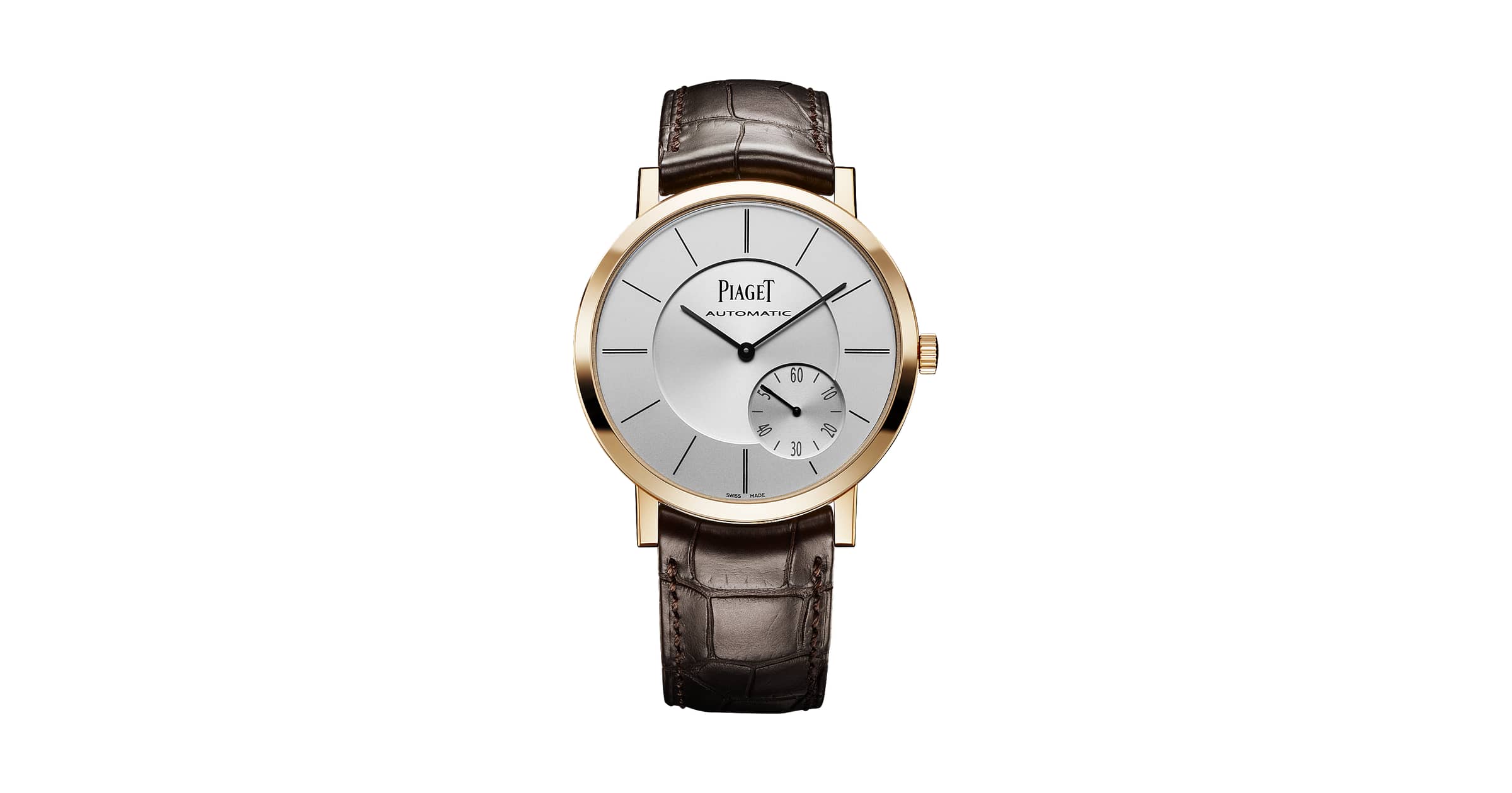 Piaget Self Winding Watch In Rose Gold G0A35131