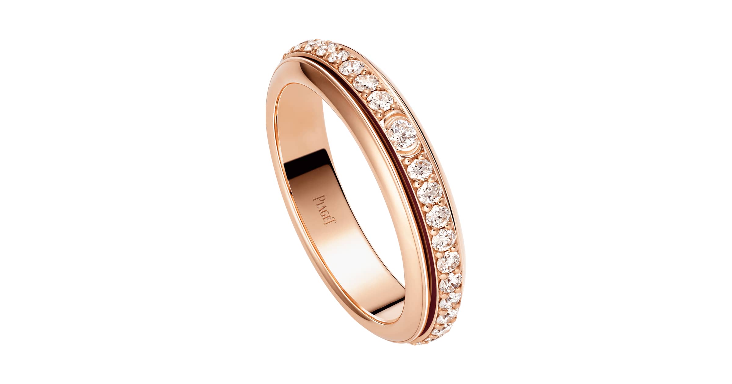 Piaget - Possession Ring, Rose Gold Diamond Ring G34P3D00