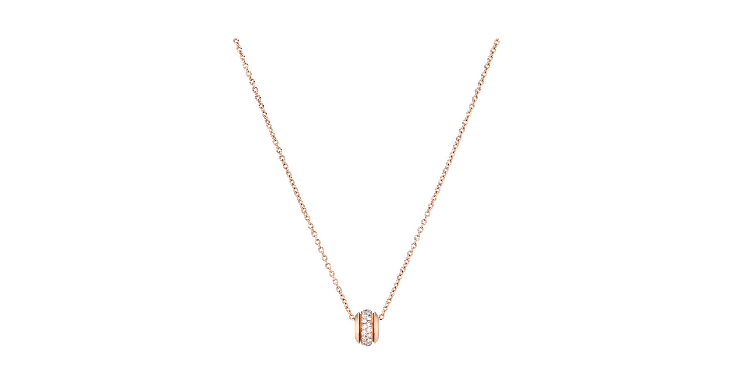 Piaget Rose Gold Diamond Pendant G33P0095