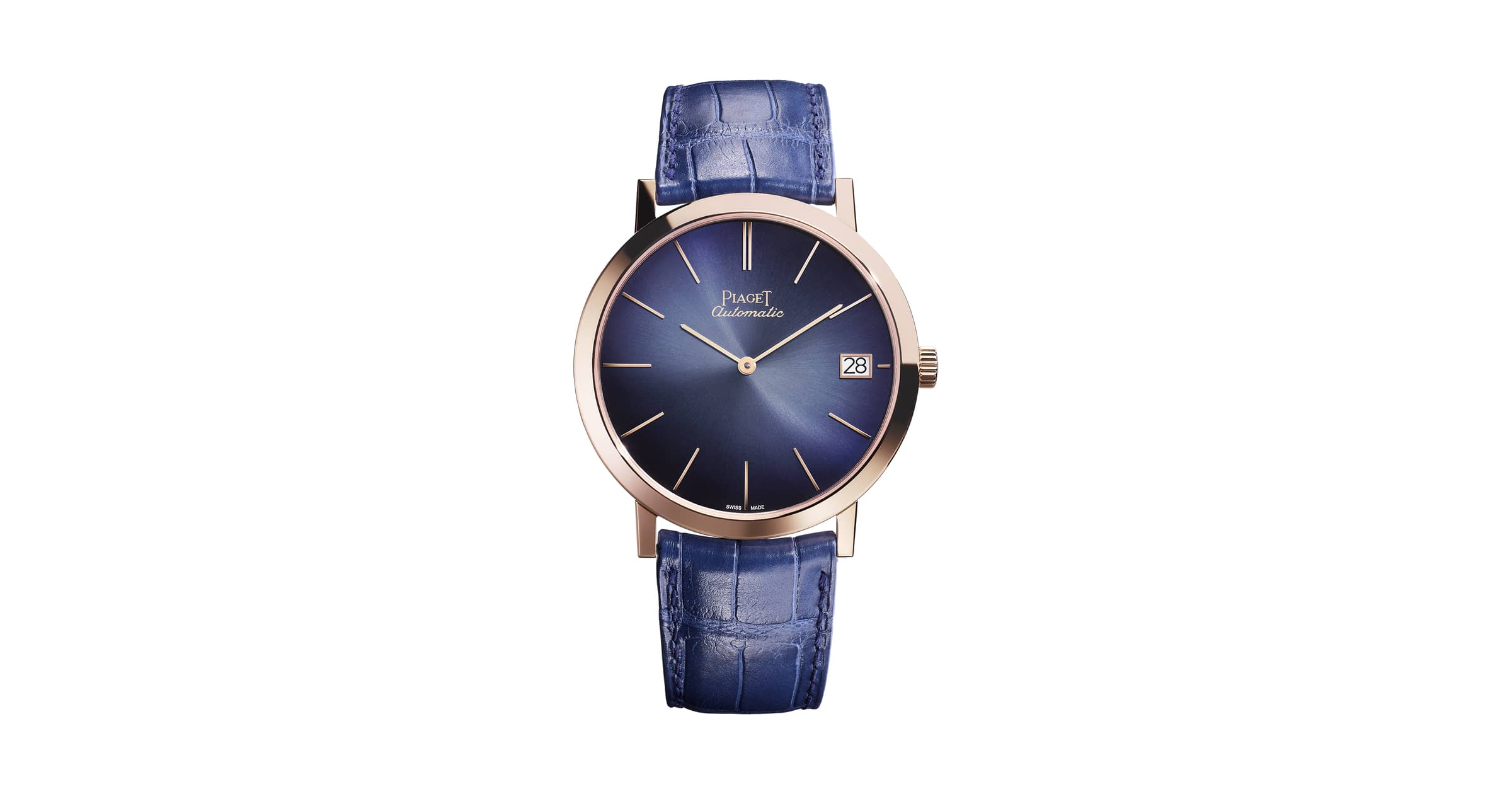 Piaget Ultra Thin Date Watch In Rose Gold G0A42051