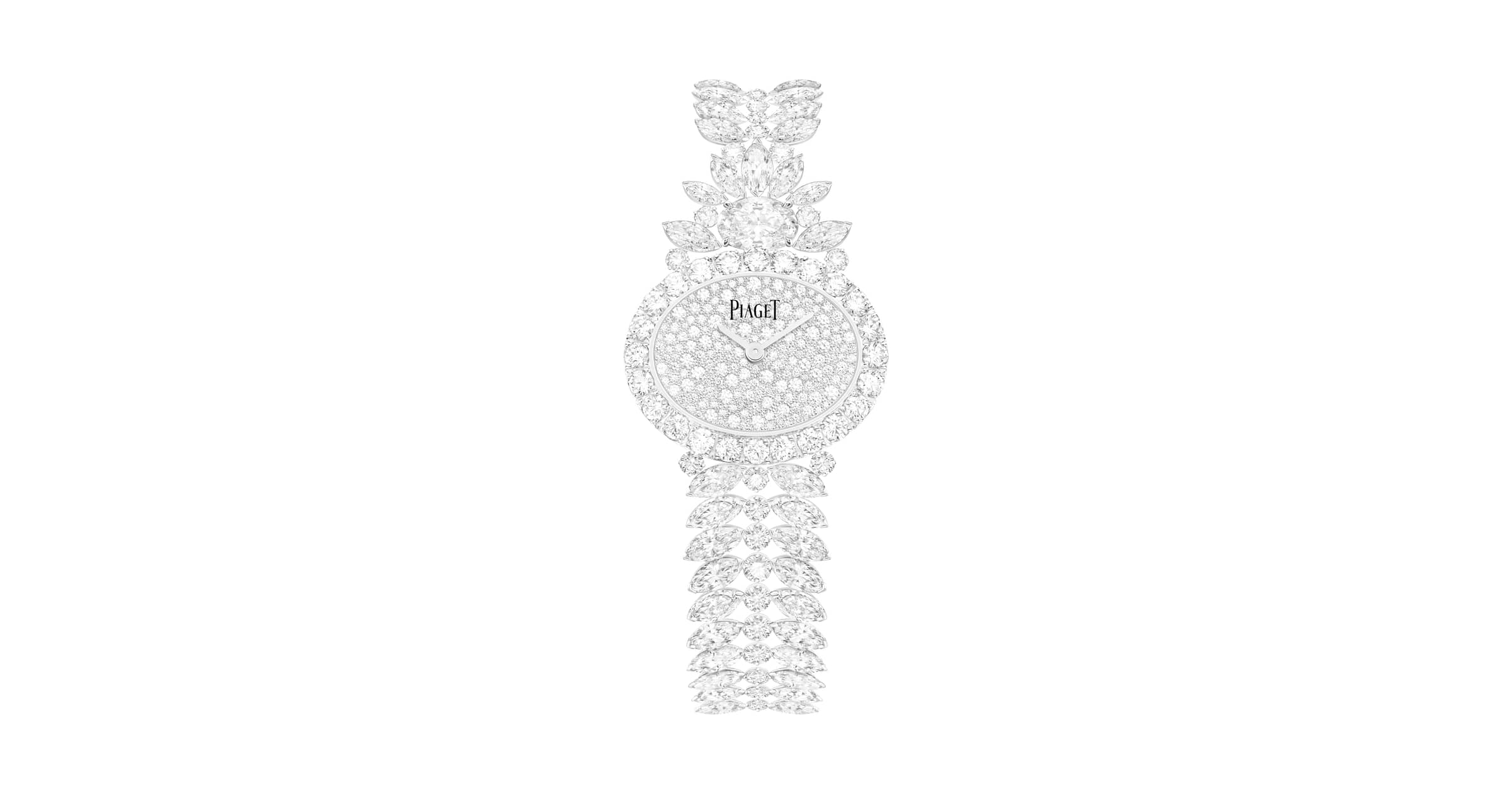 White Gold Sapphire Diamond Watch - Piaget Luxury Watch G0A45026