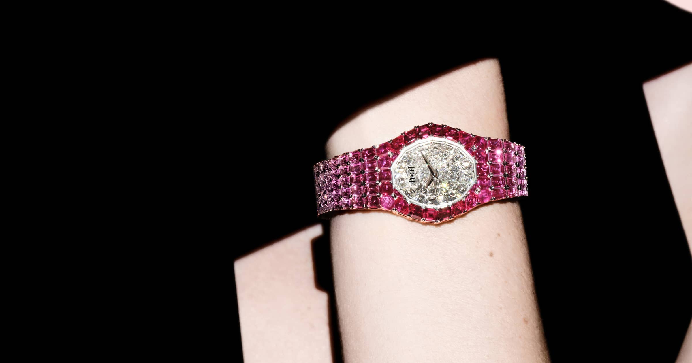 希少！PIAGET 天然ルビー ダイヤモンド とち ピアジェ ハイジュエリー 