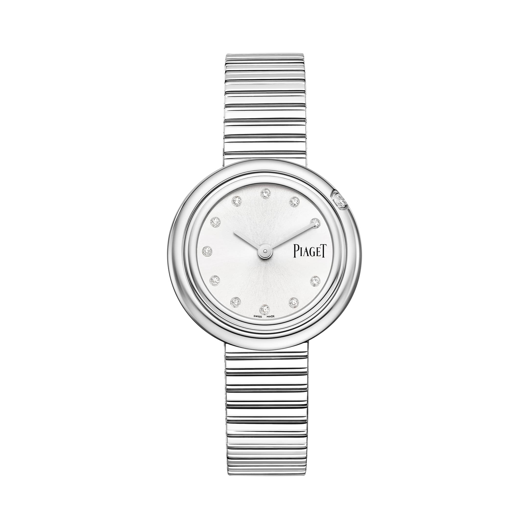Steel Diamond Watch
