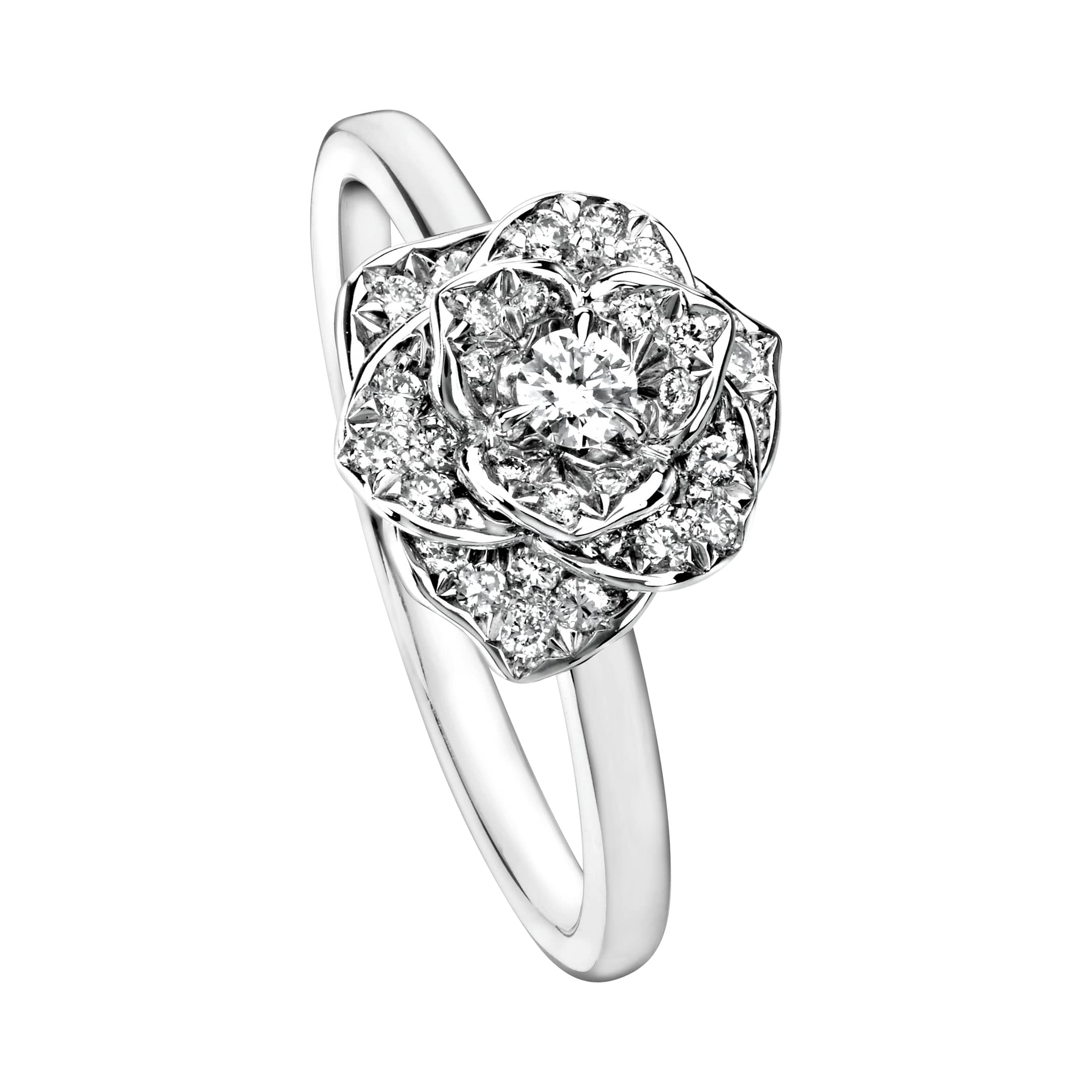 Aarde Gastvrijheid Diplomatie White gold Diamond Ring G34UR500 - Piaget Luxury Jewelry Online